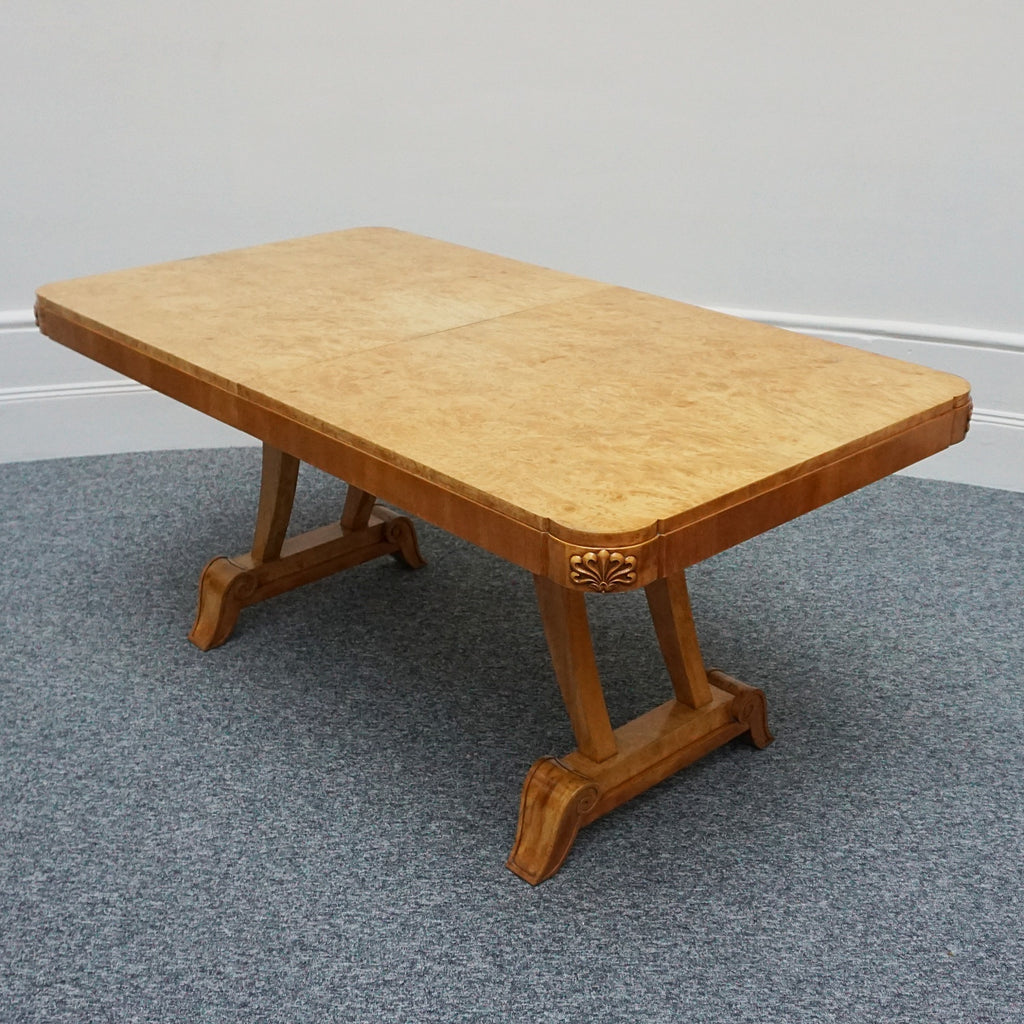 Art Deco Six Seat Dining Suite - Extendable-Vintage-Art-Deco-Furniture-Jeroen Markies Art Deco