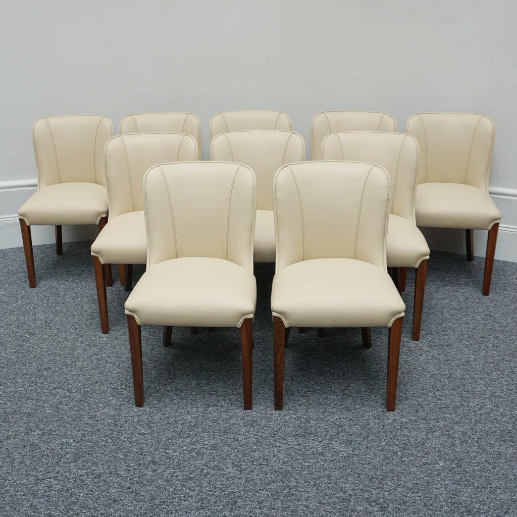 Original 1930's Art Deco Ten Seat Dining Suite by Harry & Lou Epstein - Jeroen Markies Art Deco