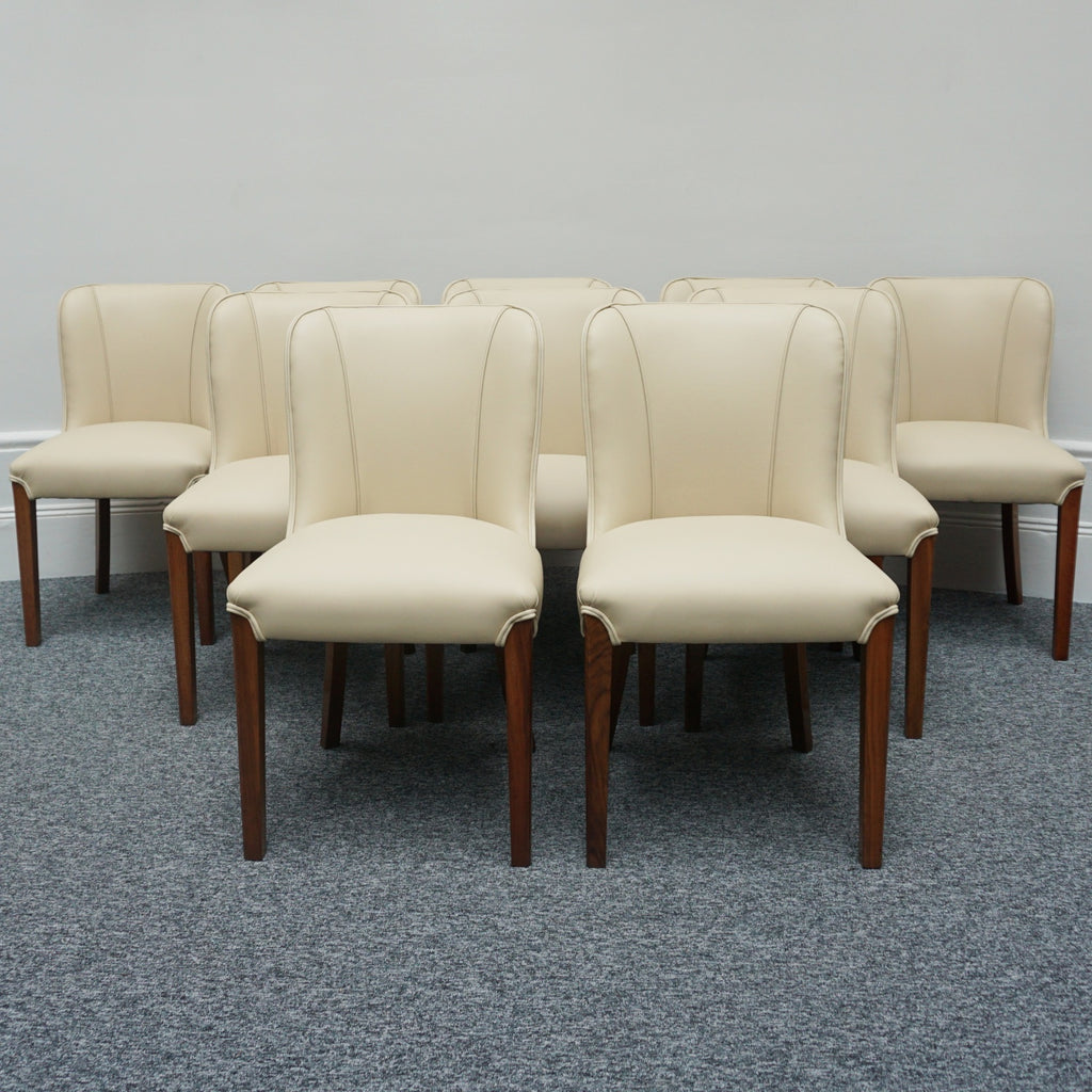 Original 1930's Art Deco Ten Seat Dining Suite by Harry & Lou Epstein - Jeroen Markies Art Deco