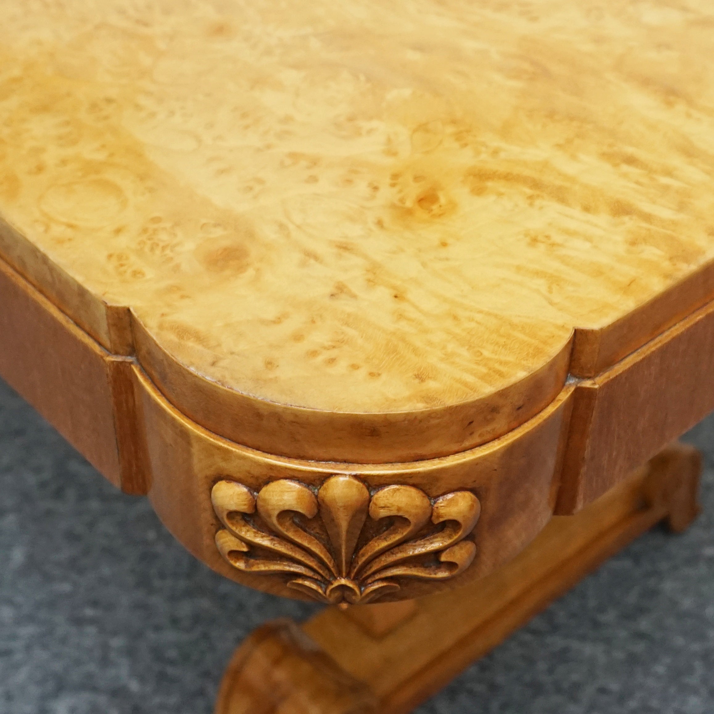 Art Deco Six Seat Dining Suite - Extendable-Vintage-Art-Deco-Furniture-Jeroen Markies Art Deco