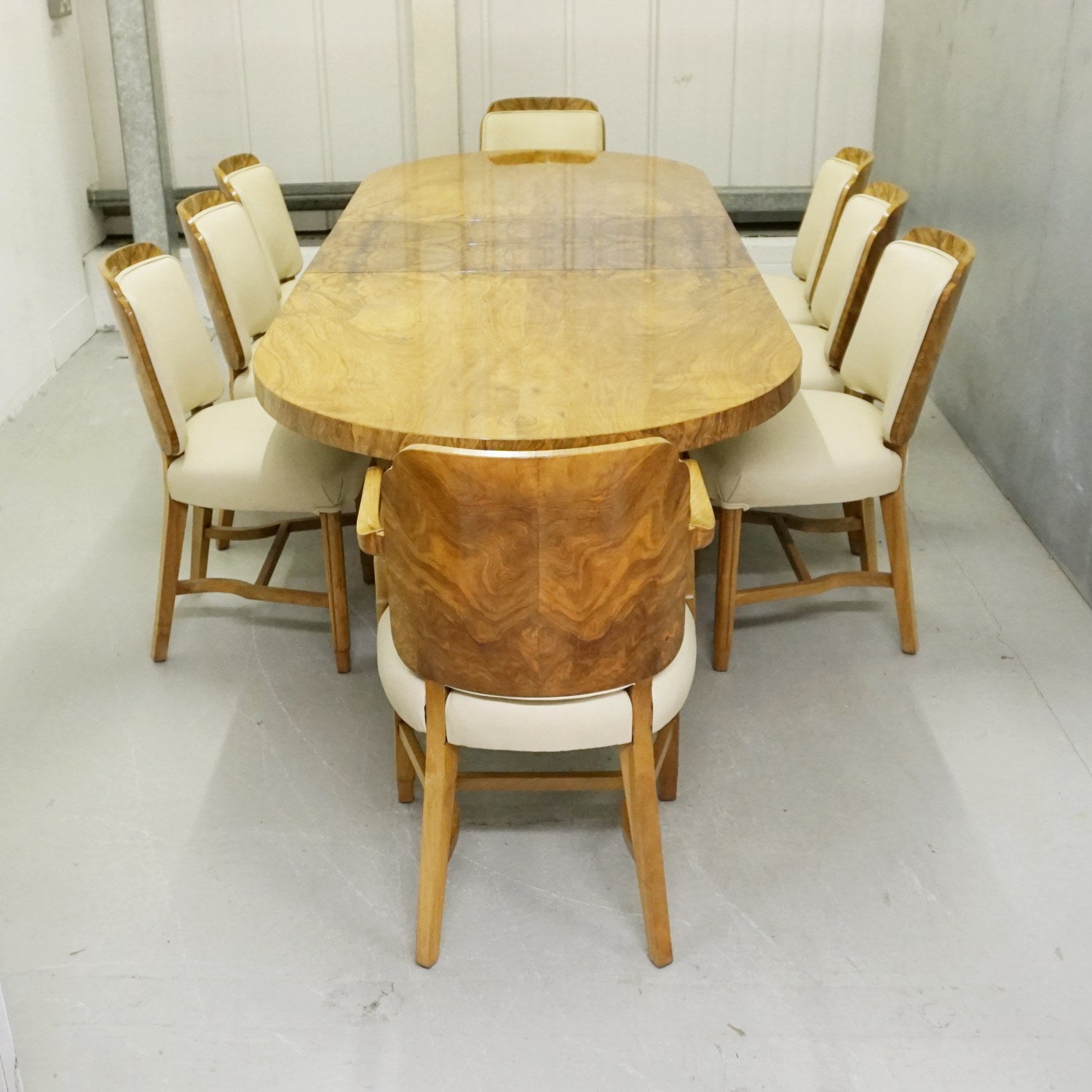 Art Deco 8 Seat Dining Suite