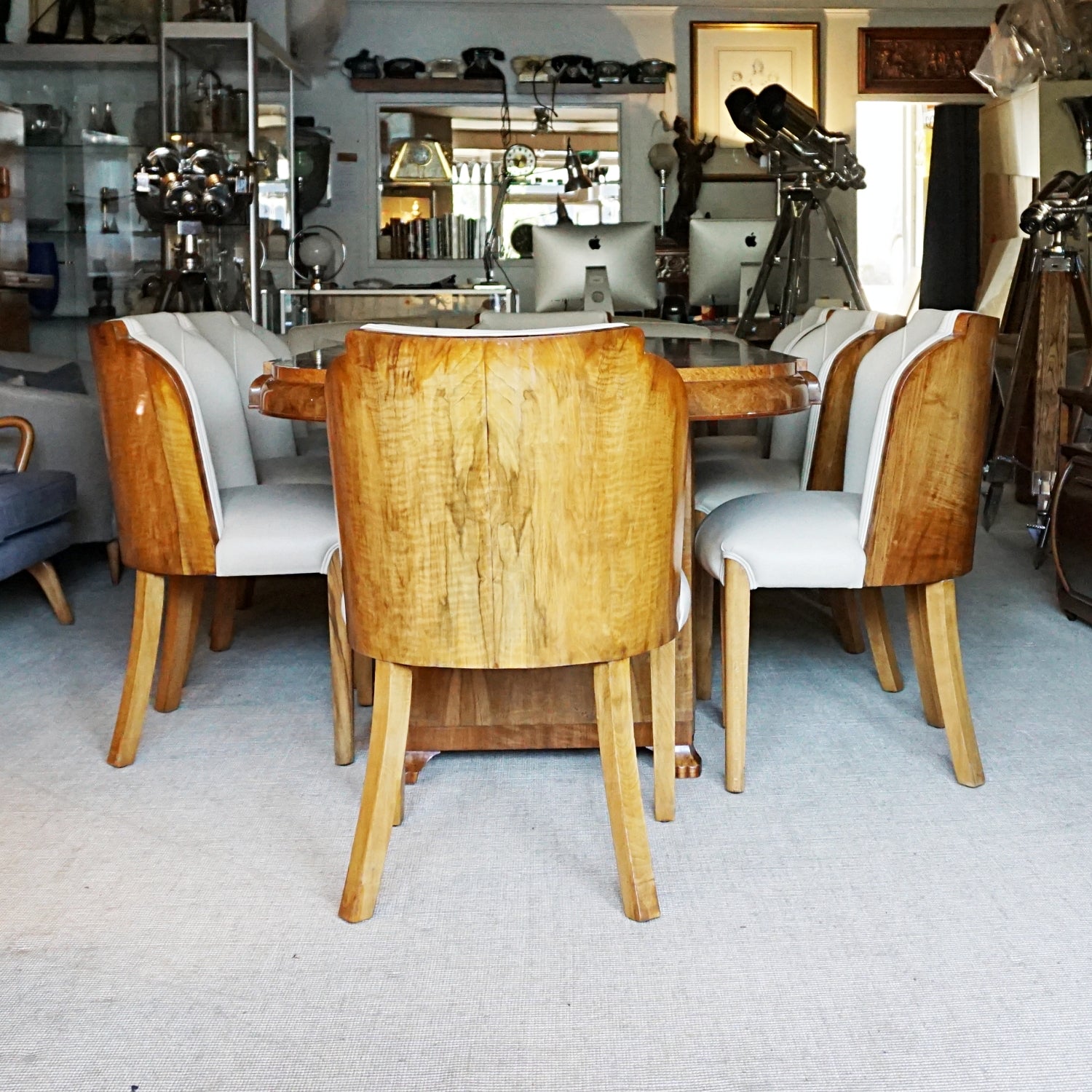 Harry & Lou Epstein 8 Seat Dining Suite Jeroen Markies Art Deco
