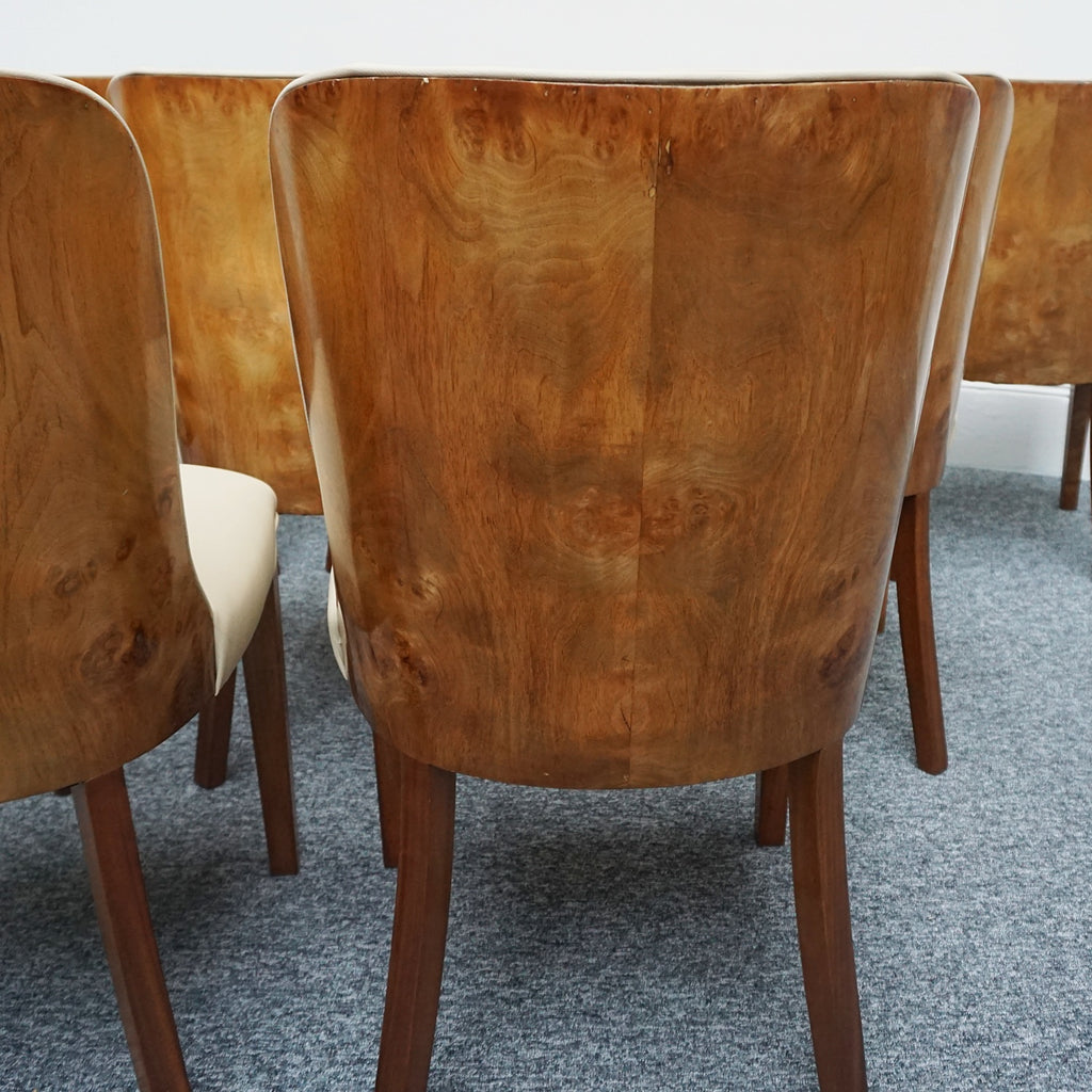 Original 1930's Art Deco Ten Seat Dining Suite by Harry & Lou Epstein - Jeroen Markies Art Deco