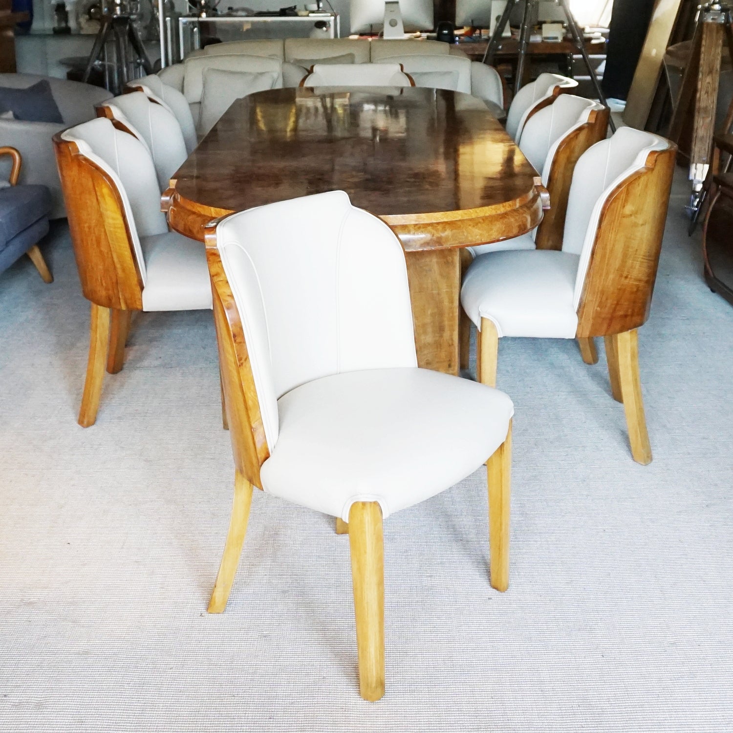 Harry & Lou Epstein 8 Seat Dining Suite Jeroen Markies Art Deco