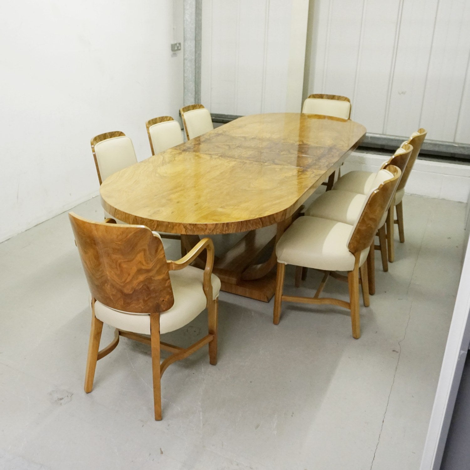 Art Deco 8 Seat Dining Suite