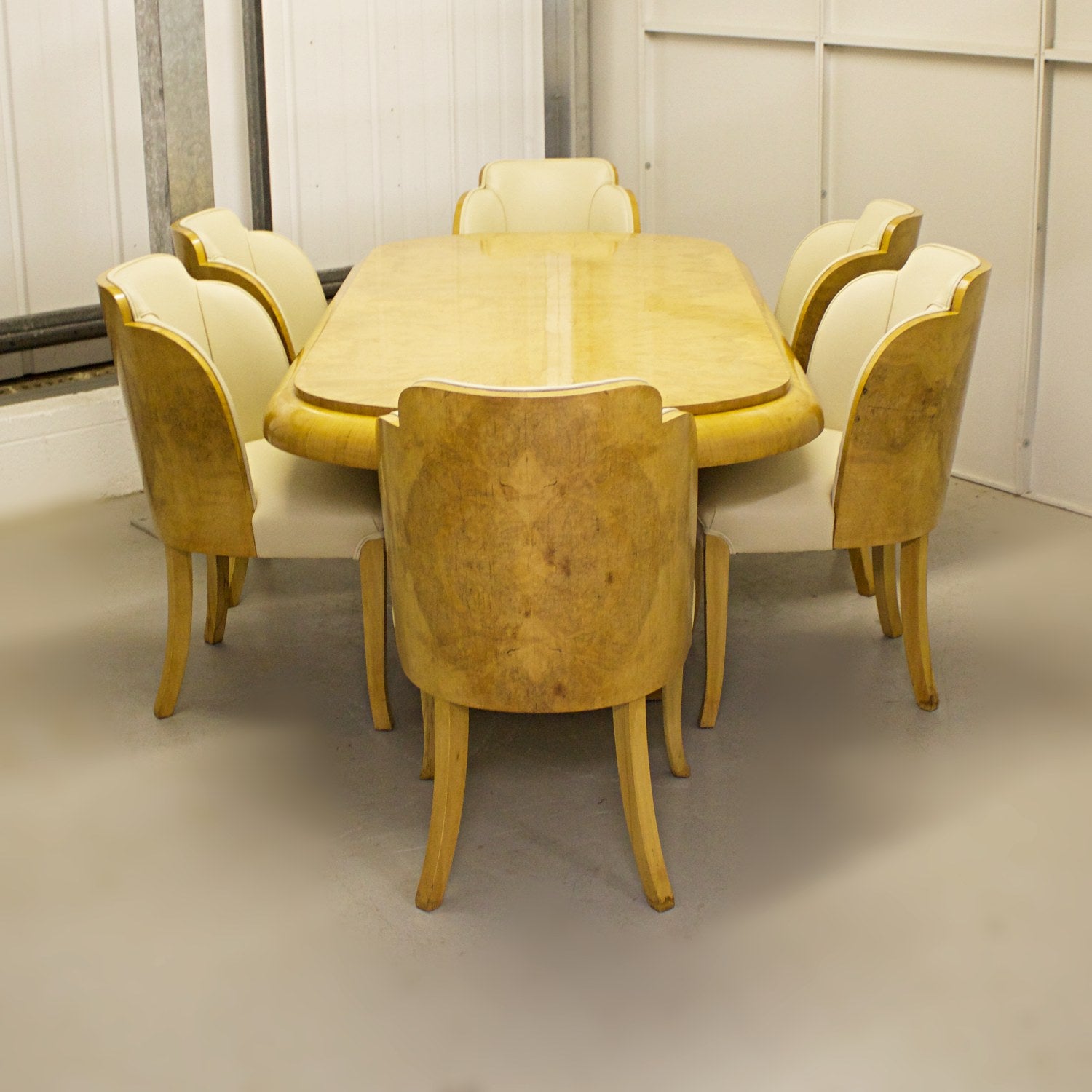 Art Deco 6 Seat Dining Suite
