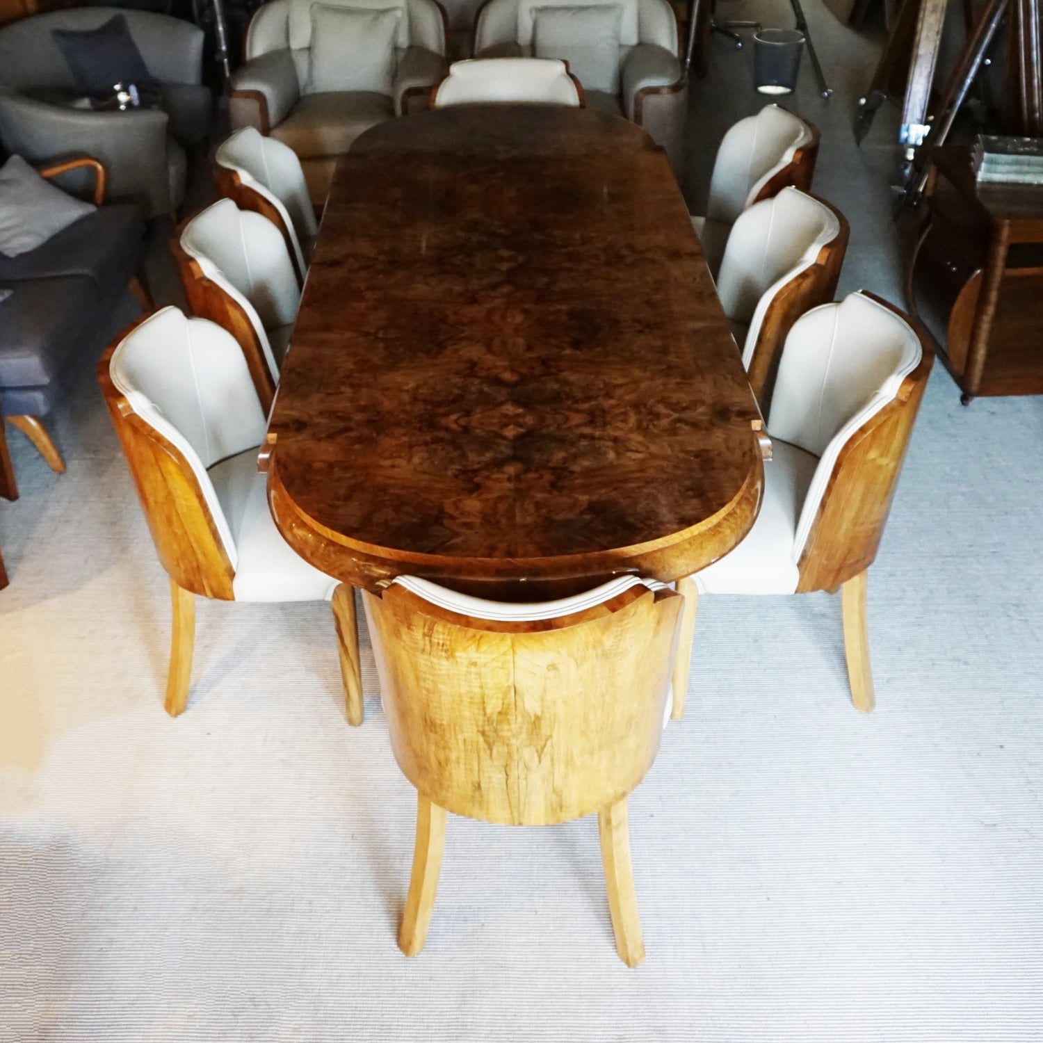 Harry & Lou Epstein 8 Seat Dining Suite Jeroen Markies Art Deco