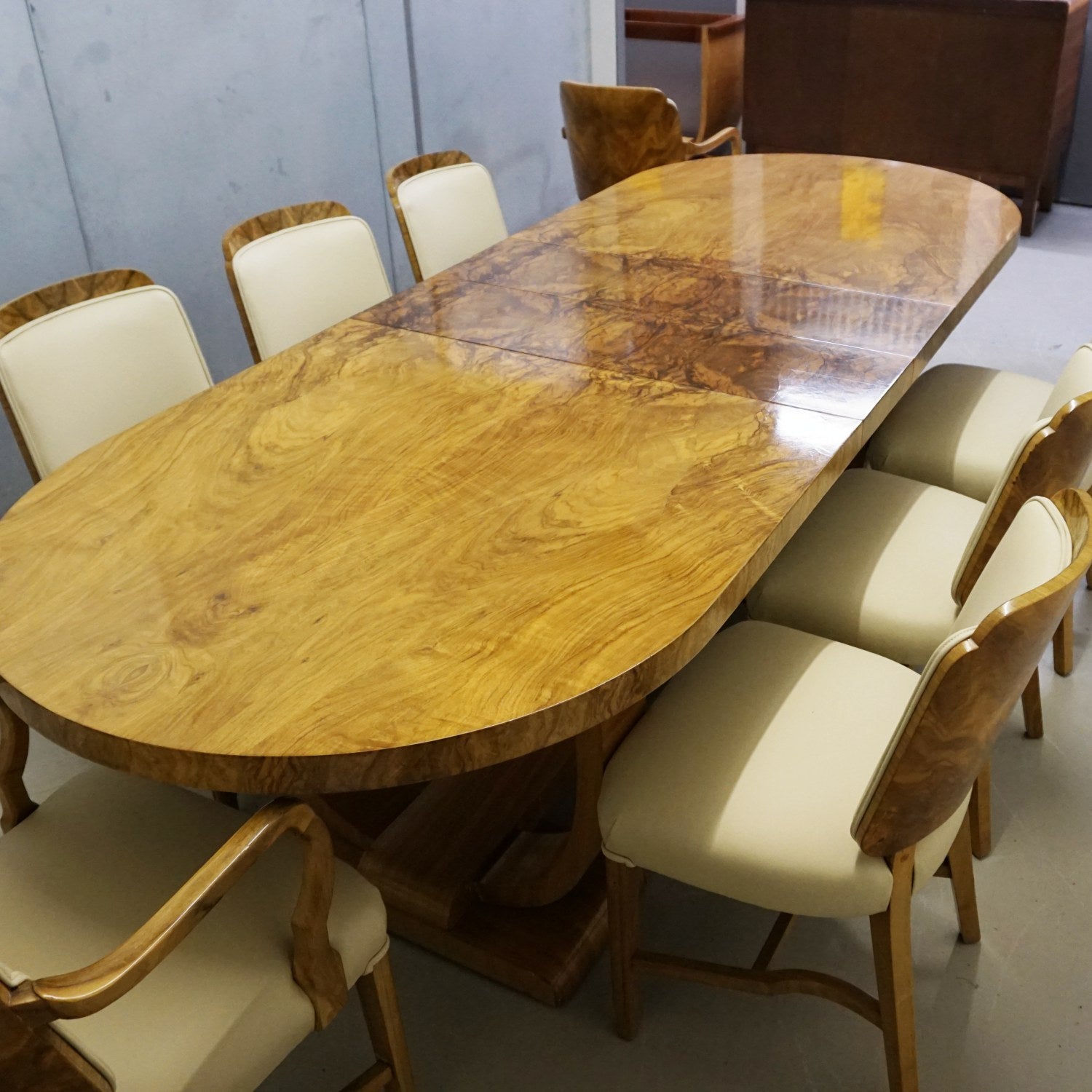 Art Deco 8 Seat Dining Suite