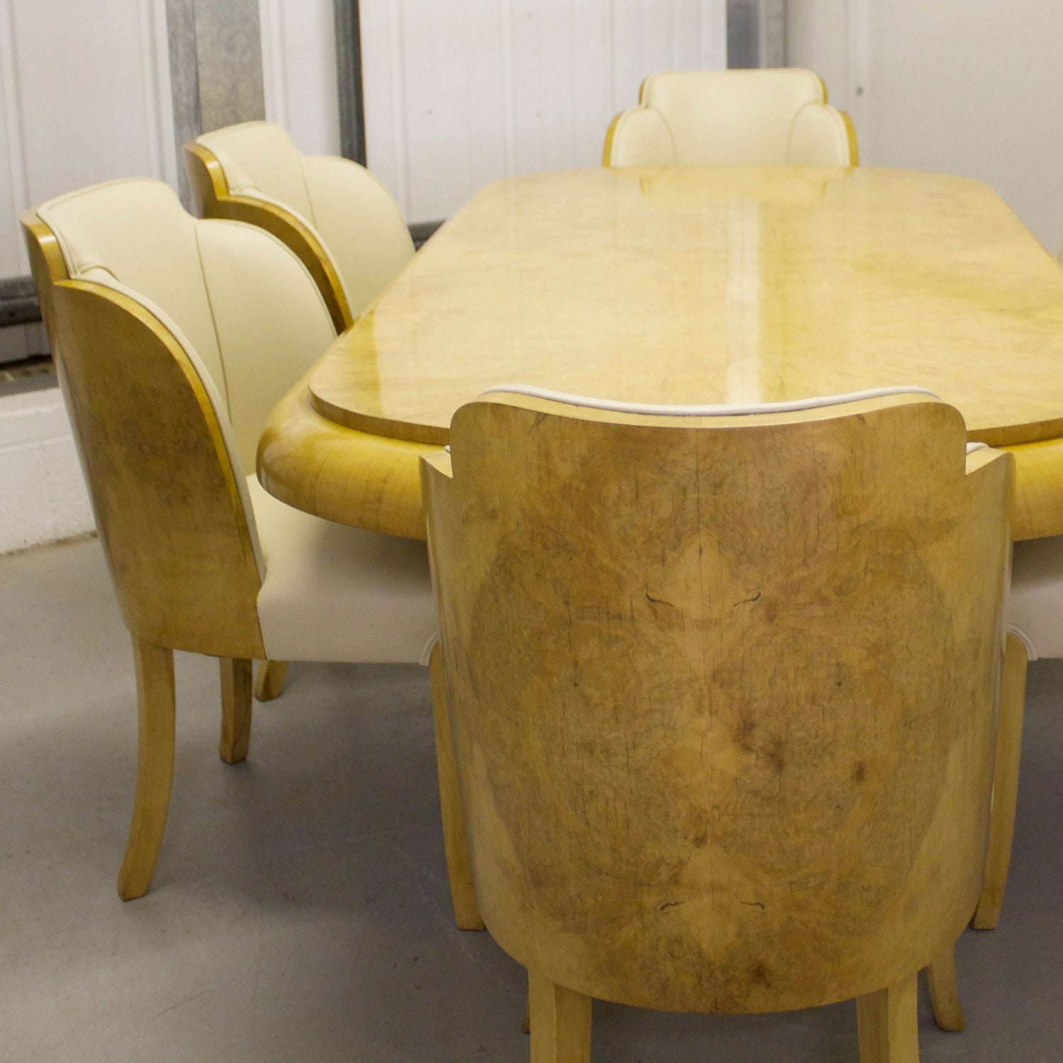 Art Deco 6 Seat Dining Suite
