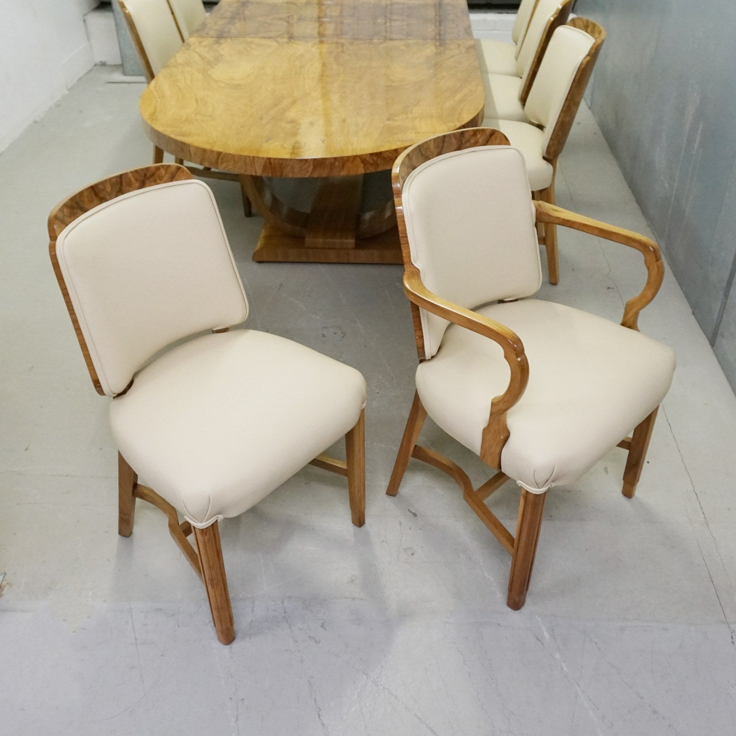 Art Deco 8 Seat Dining Suite