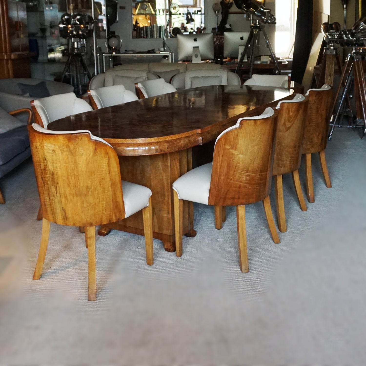 Harry & Lou Epstein 8 Seat Dining Suite Jeroen Markies Art Deco
