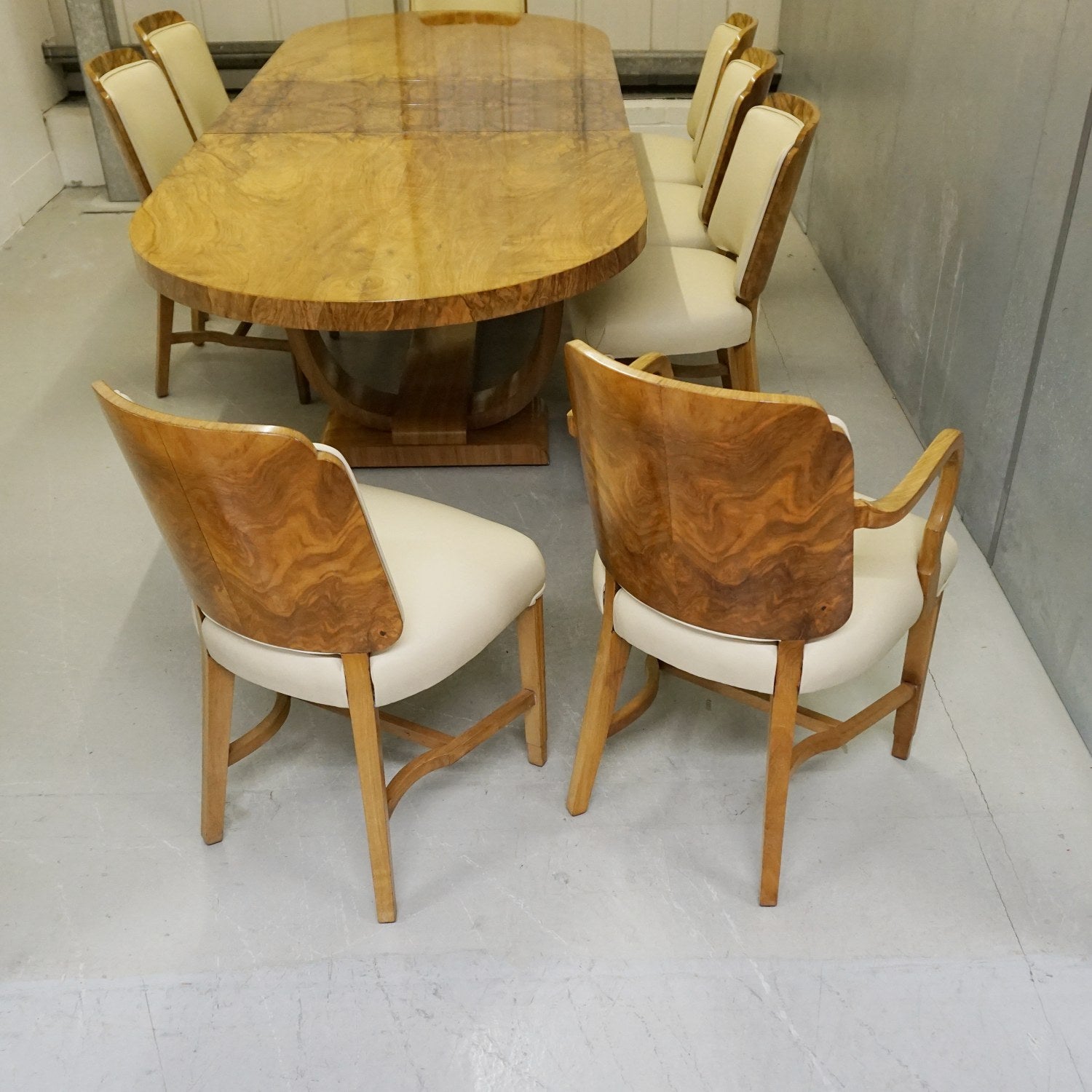 Art Deco 8 Seat Dining Suite