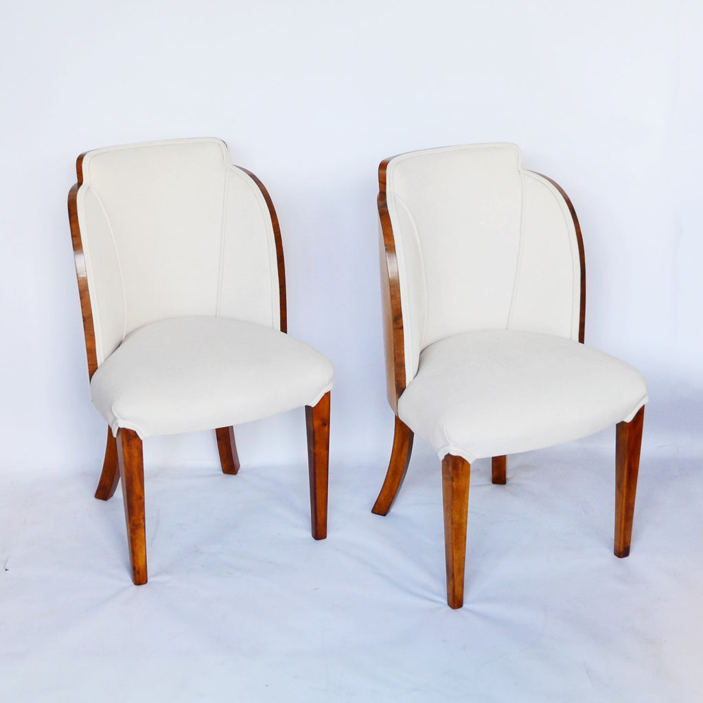 Art Deco Six Seat Cloud Dining Suite by Harry & Lou Epstein Jeroen Markies Art Deco