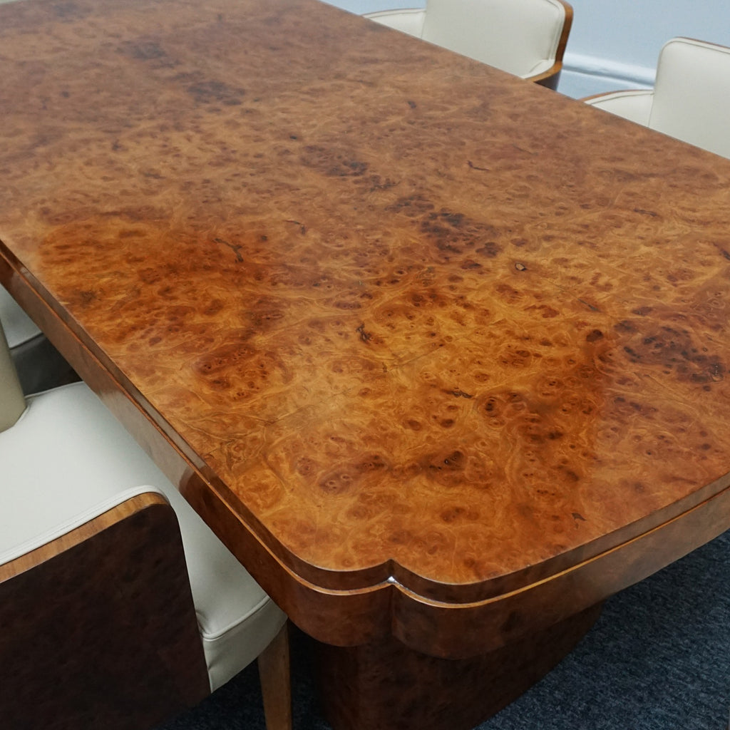 Original Art Deco Six Seat Dining Suite Circa 1935 - Jeroen Markies Art Deco