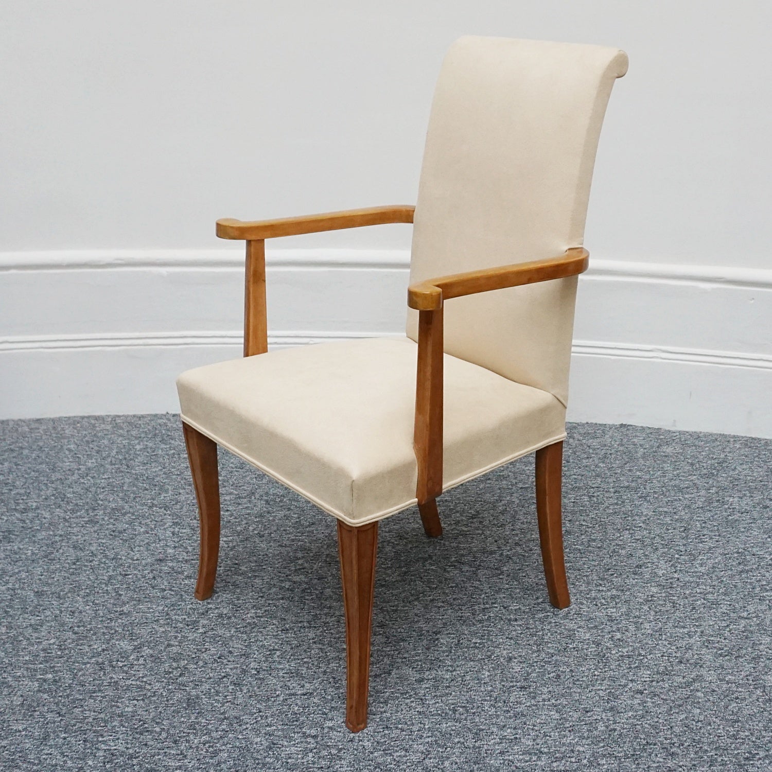 Art Deco Six Seat Dining Suite - Extendable-Vintage-Art-Deco-Furniture-Jeroen Markies Art Deco