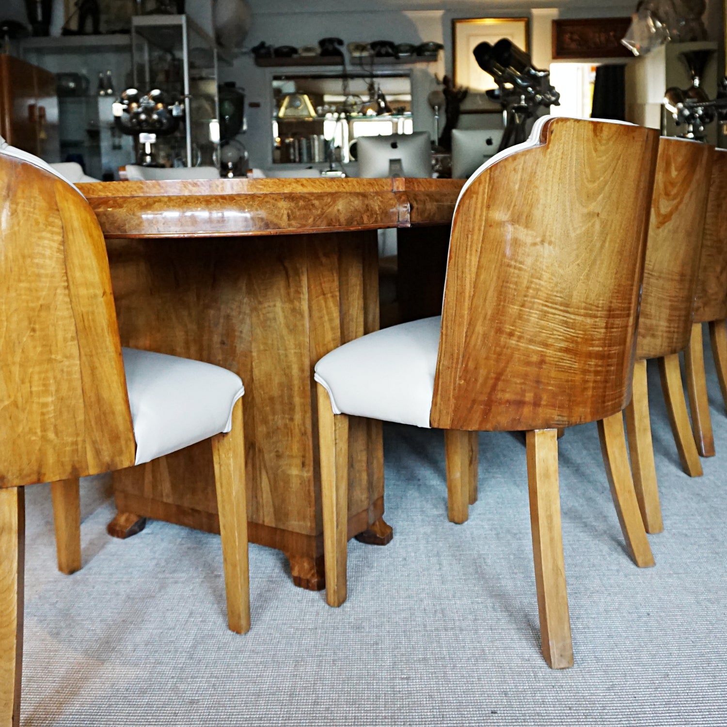 Harry & Lou Epstein 8 Seat Dining Suite Jeroen Markies Art Deco