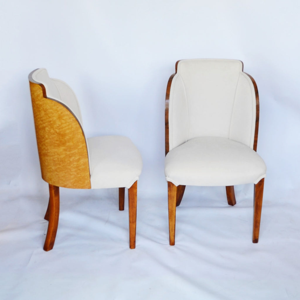 Art Deco Six Seat Cloud Dining Suite by Harry & Lou Epstein Jeroen Markies Art Deco