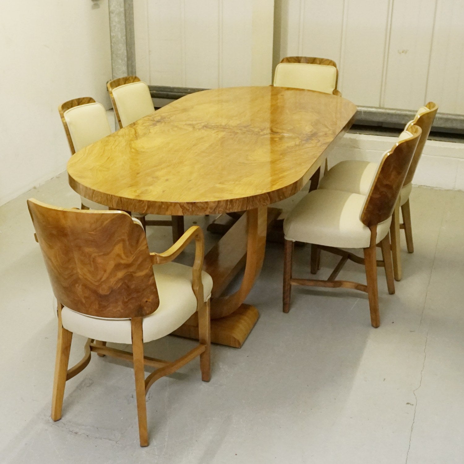 Art Deco 8 Seat Dining Suite