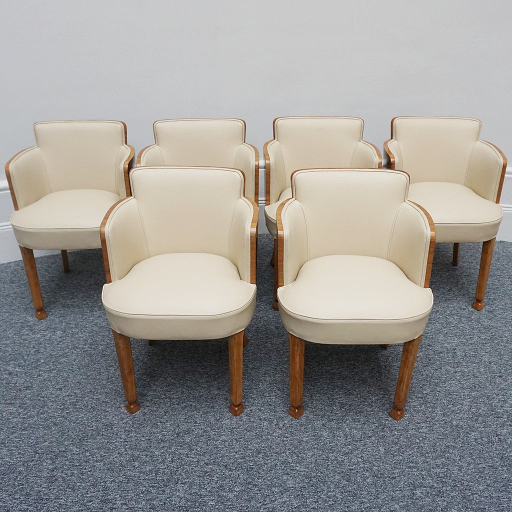 Original Art Deco Six Seat Dining Suite Circa 1935 - Jeroen Markies Art Deco