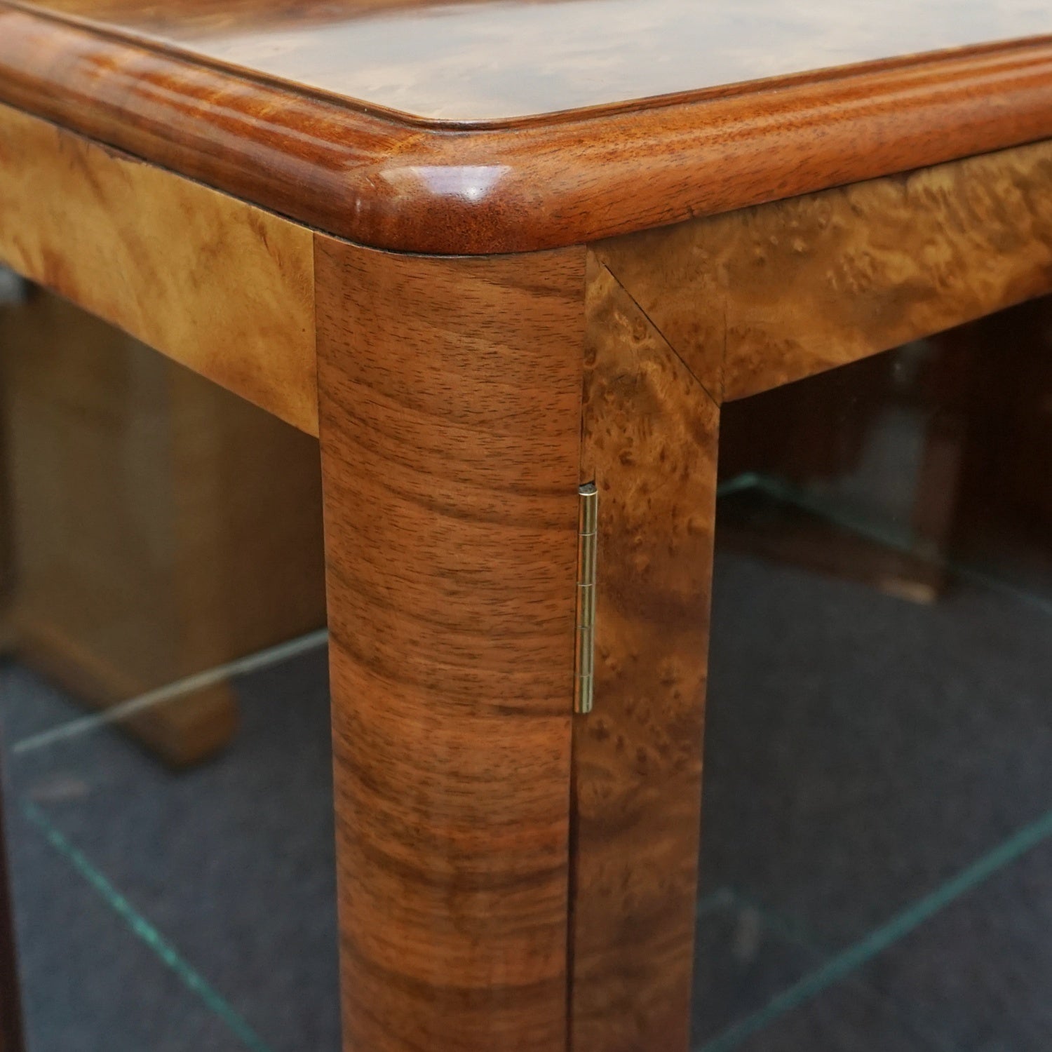 Vintage Art Deco Bookcase/Display Cabinet -English-Art-Deco-Jeroen Markies Art Deco