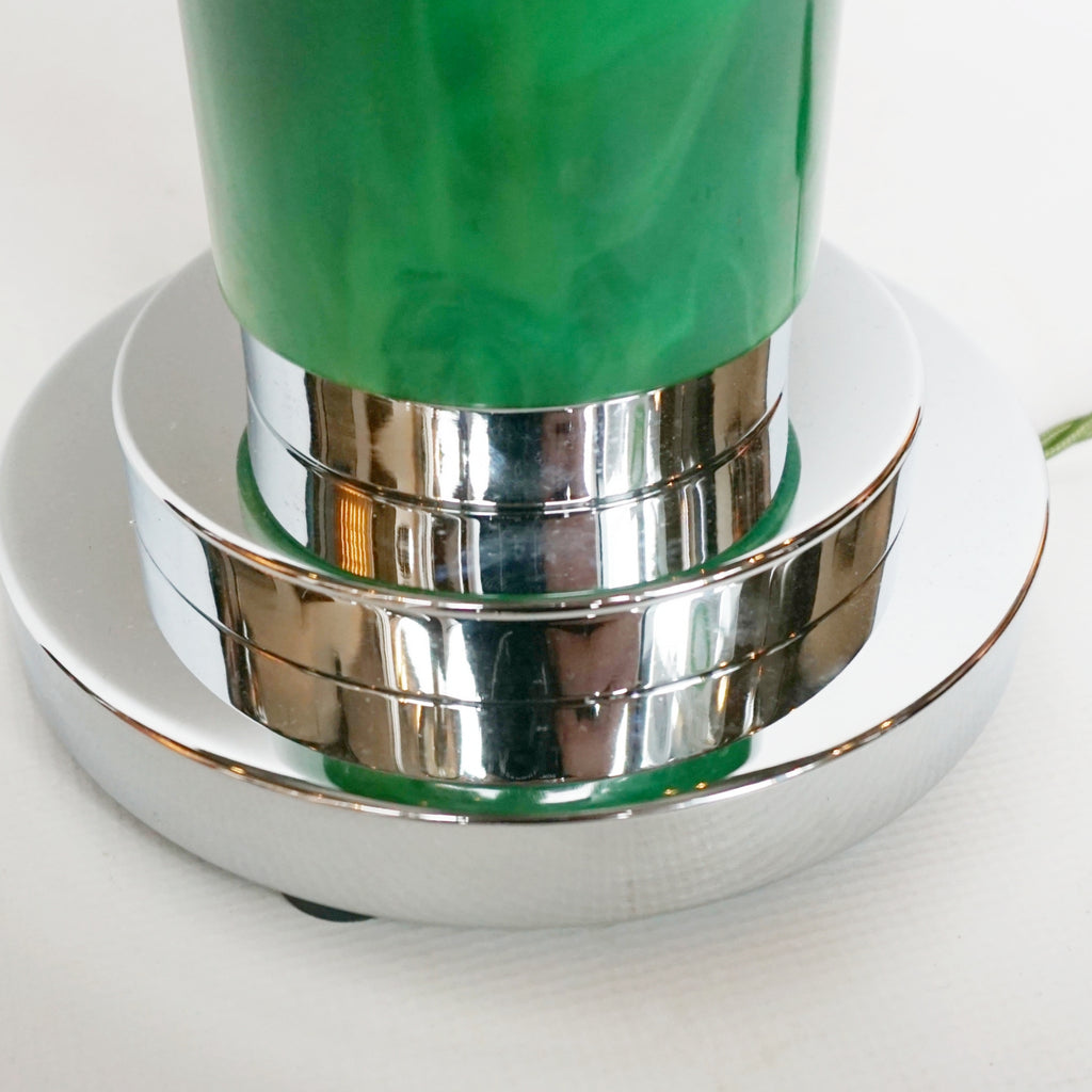 Art Deco Dome Lamp Bakelite and Chromed Metal - Jeroen Markies Art Deco