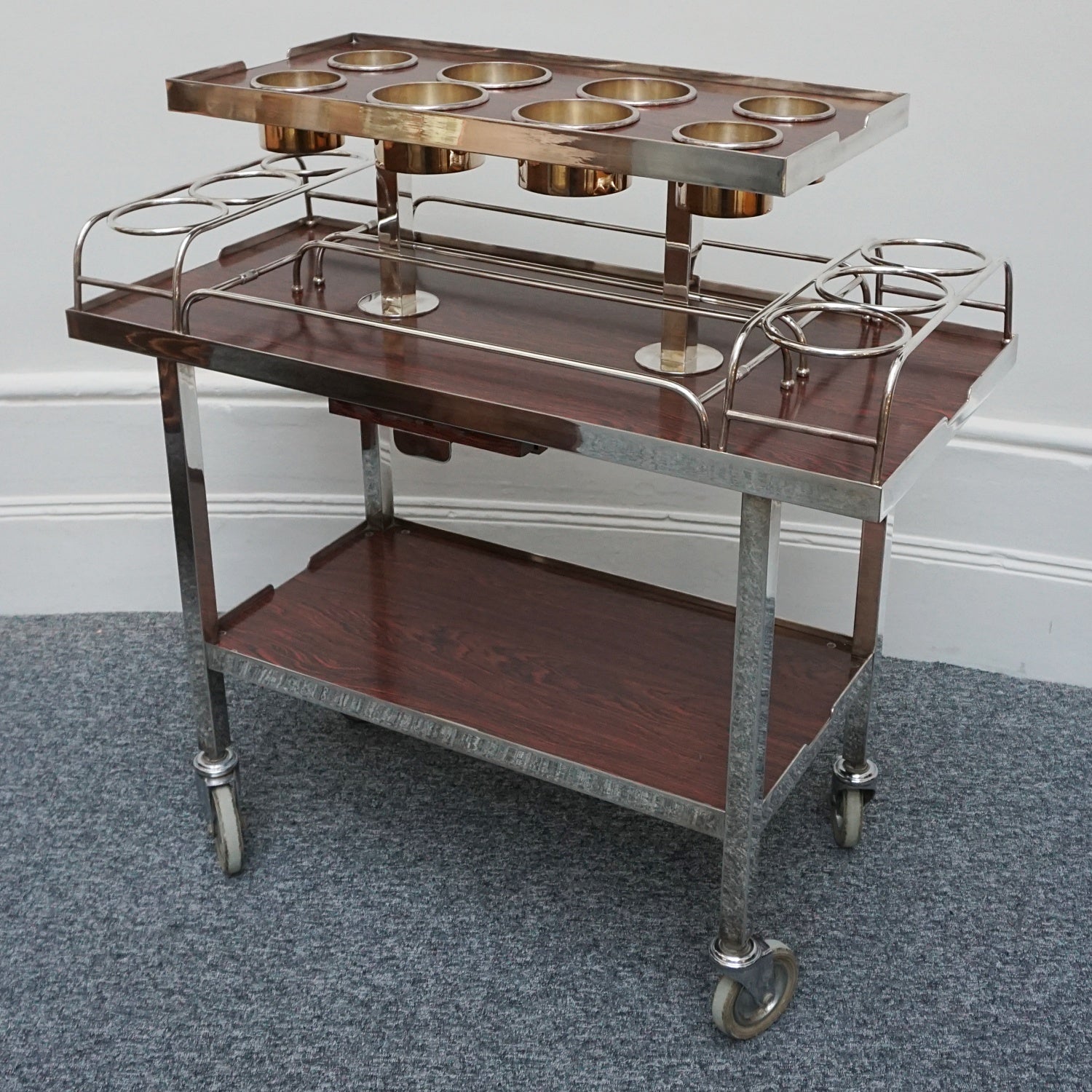 Drakes Silversmiths from Ritz Hotel Drinks Trolley Circa 1950 -Jeroen Markies Art Deco
