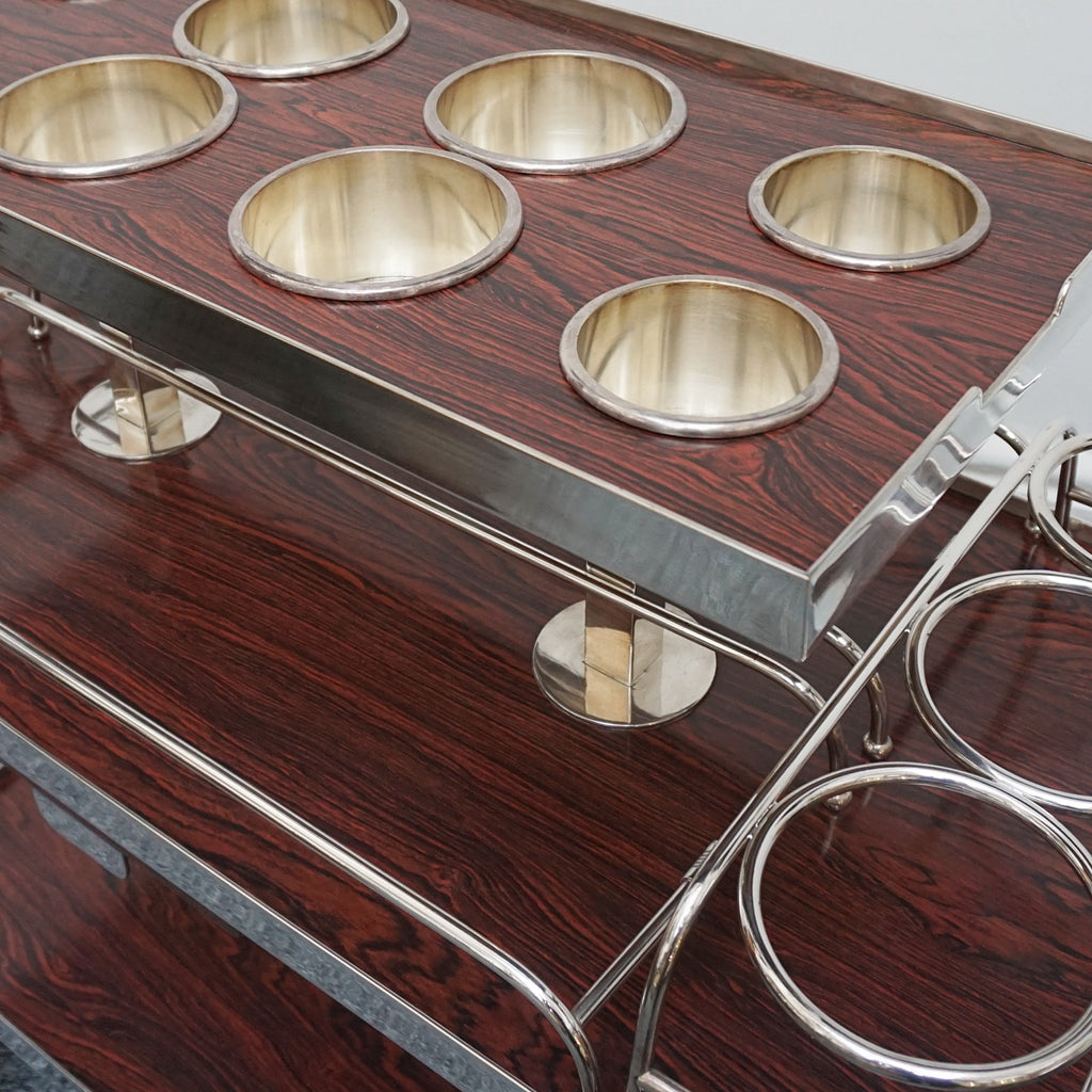 Drakes Silversmiths from Ritz Hotel Drinks Trolley Circa 1950 -Jeroen Markies Art Deco