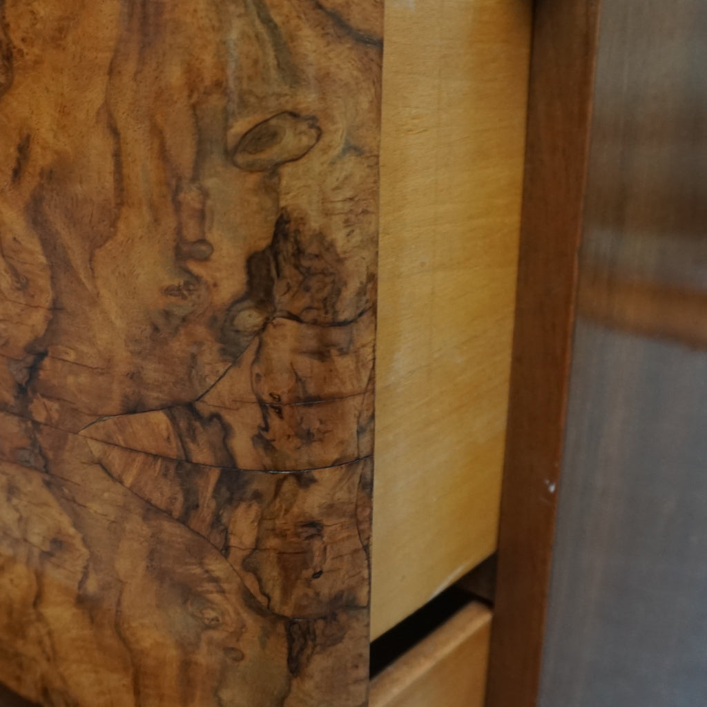 Vintage Art Deco Walnut Dressing Table Circa 1935 - Jeroen Markies Art Deco