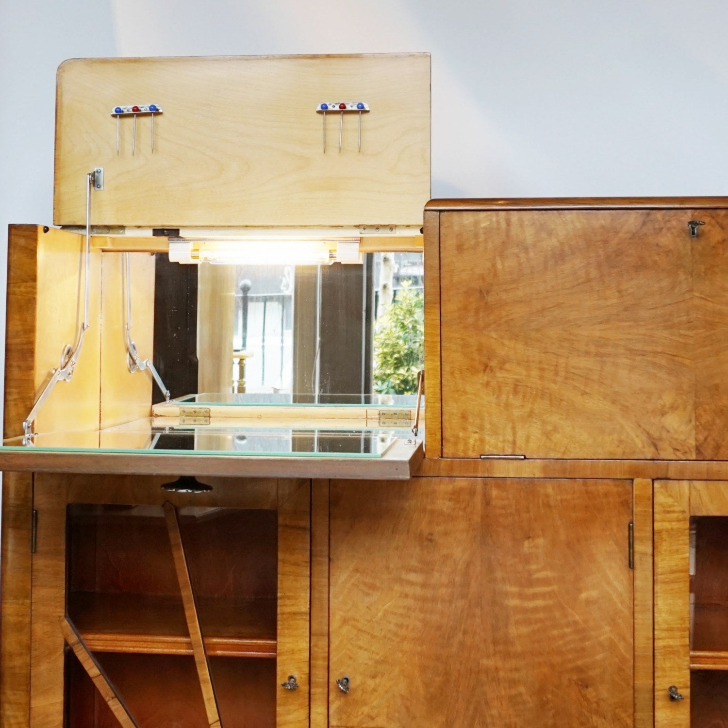 Art Deco Cocktail Secrétaire Cabinet Jeroen Markies Art Deco 