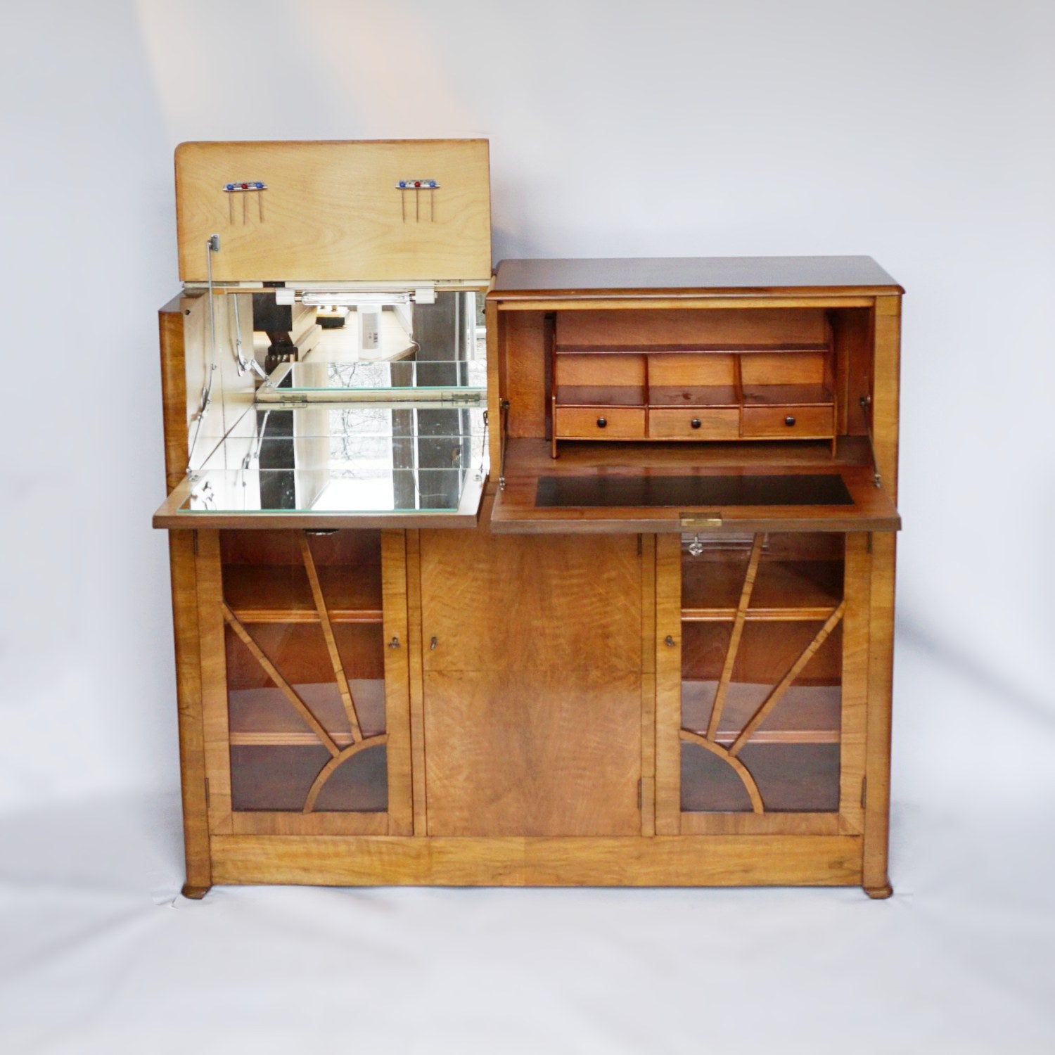 Art Deco Cocktail Secrétaire Cabinet Jeroen Markies Art Deco 