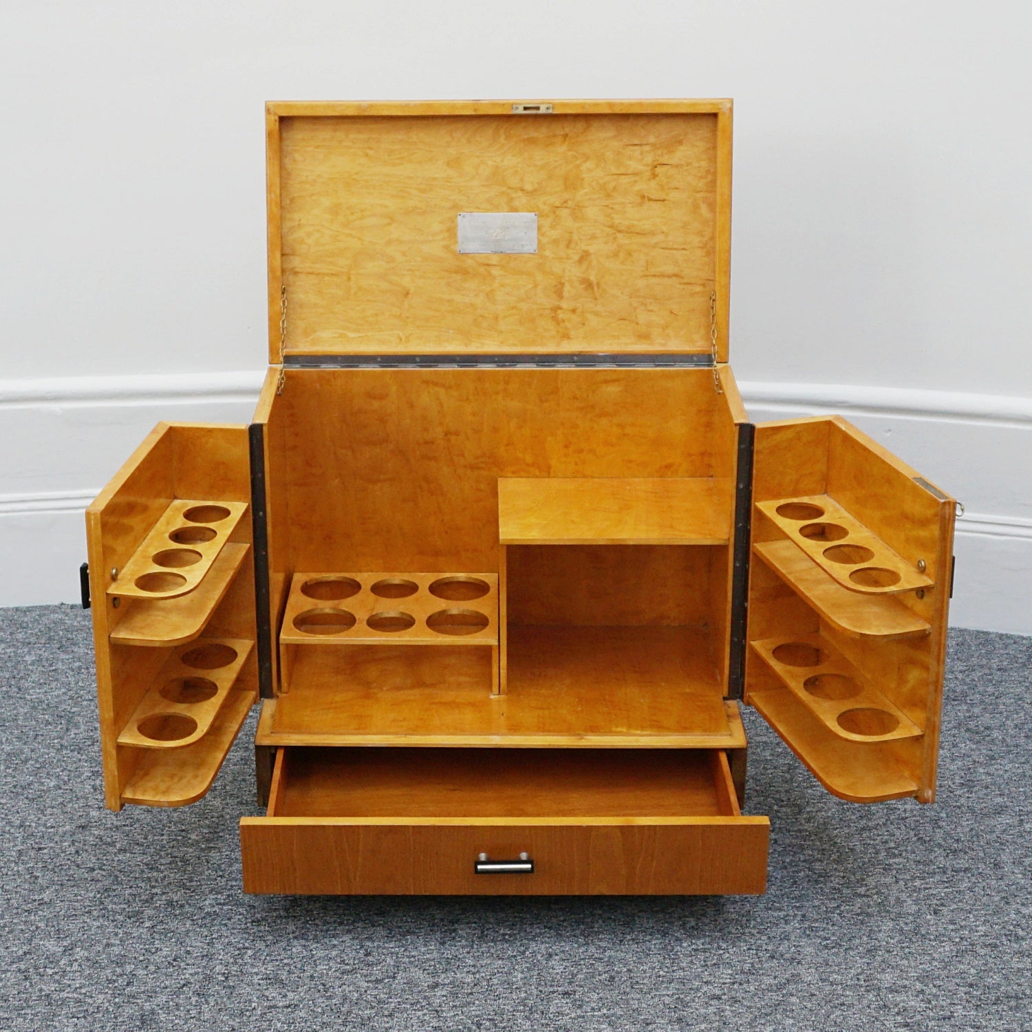 Vintage French Art Deco Drinks Cabinet Circa 1930 - Jeroen Markies Art Deco