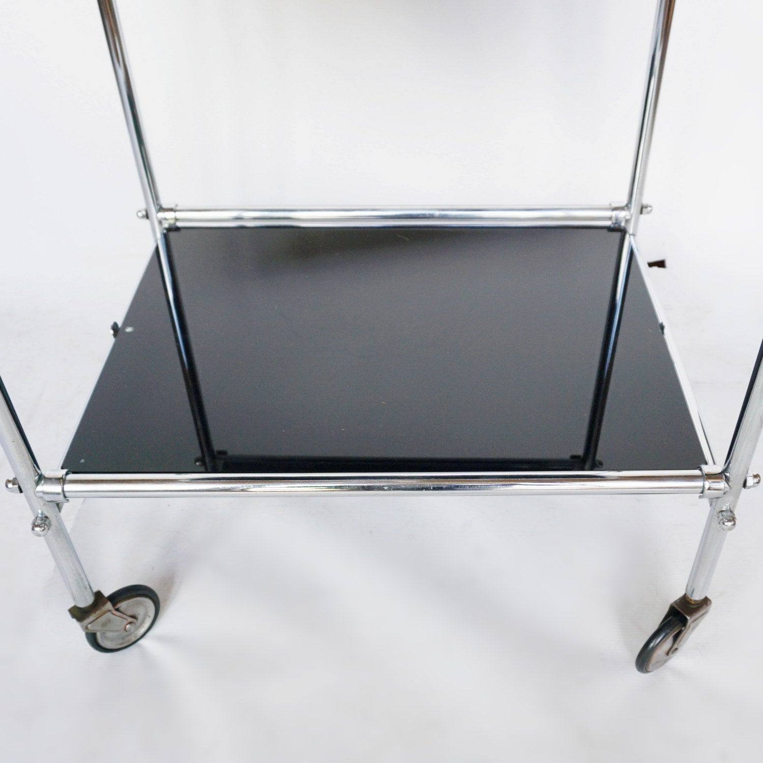 Art Deco metal and glass drinks trolley Jeroen Markies Art Deco