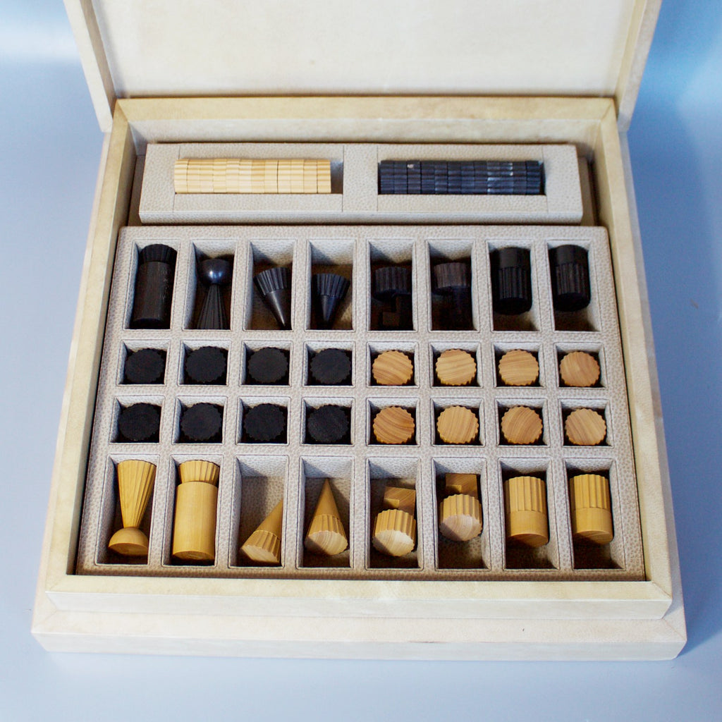 Chiso for Dunhill Handmade Chess & Draughts Set Jeroen Markies Art Deco