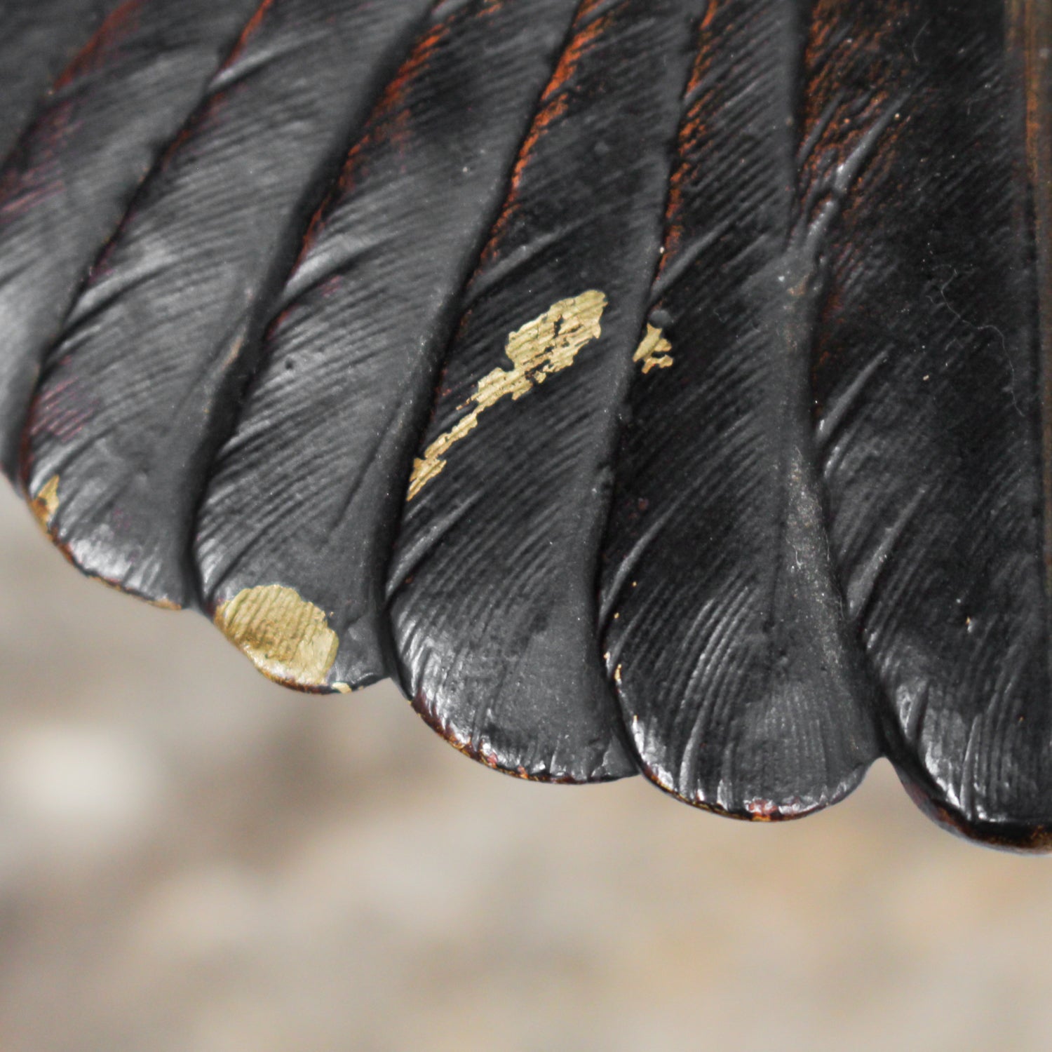 A bronze study of an eagle about to take flight with its wings outspread on the edge of a naturalistic rocky outcrop with excellent colour and fine hand finished detail. Signed with the Bergman ‘B’ to underside of tail at Jeroen Markies.