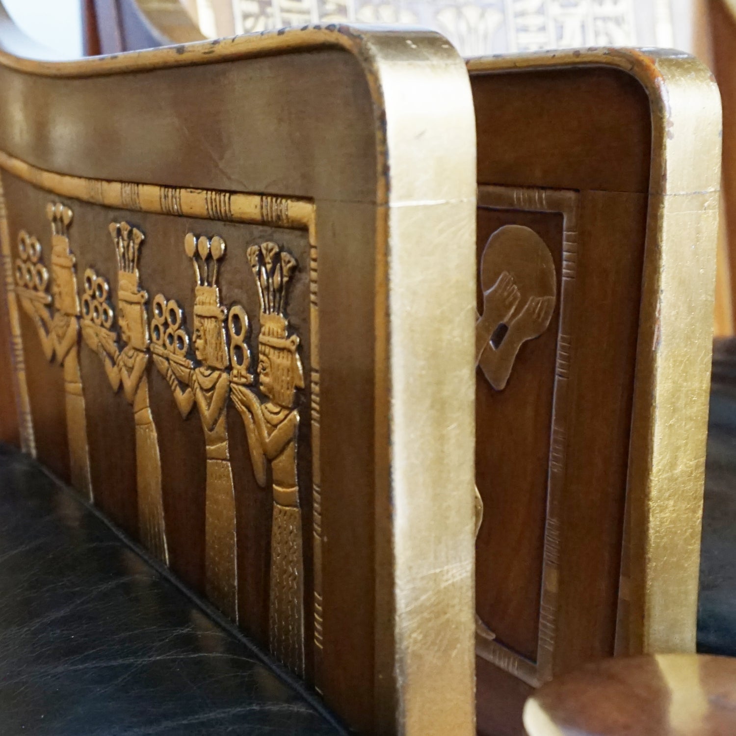 Mid-Century Egyptian Style Chairs Based on 18th Dynasty Throne - Jeroen Markies Art Deco