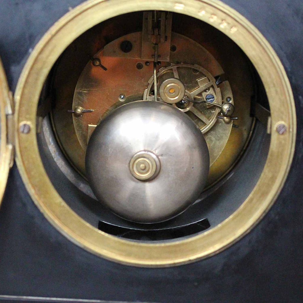 Egyptian Revival Clock with Sphynx