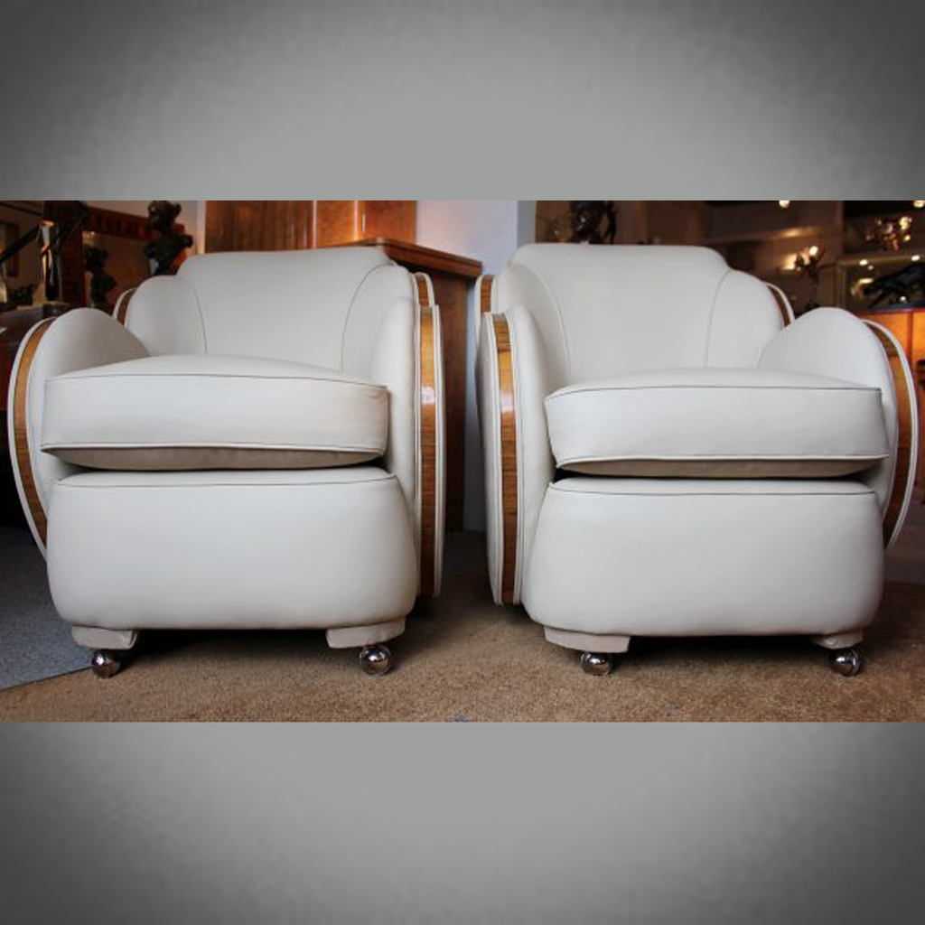 Epstein Art Deco Armchairs