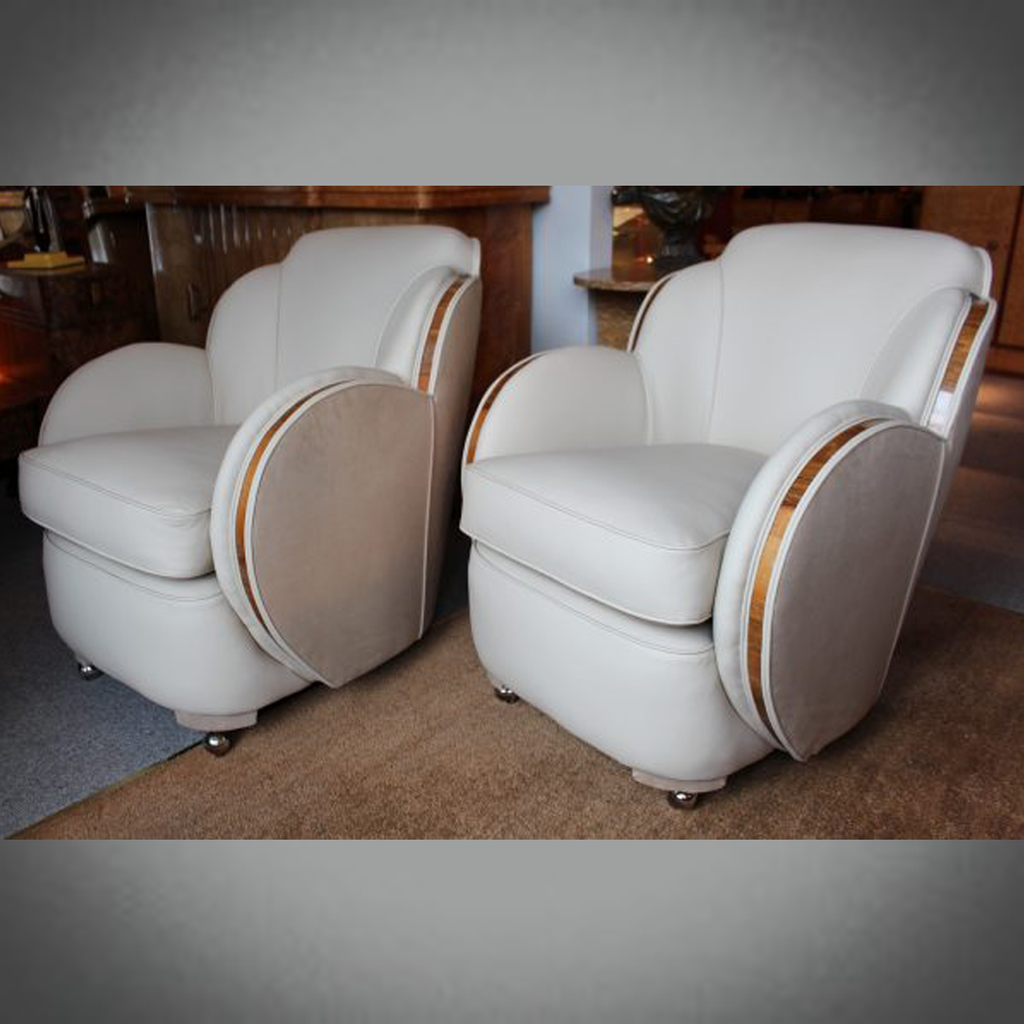 Epstein Art Deco Armchairs