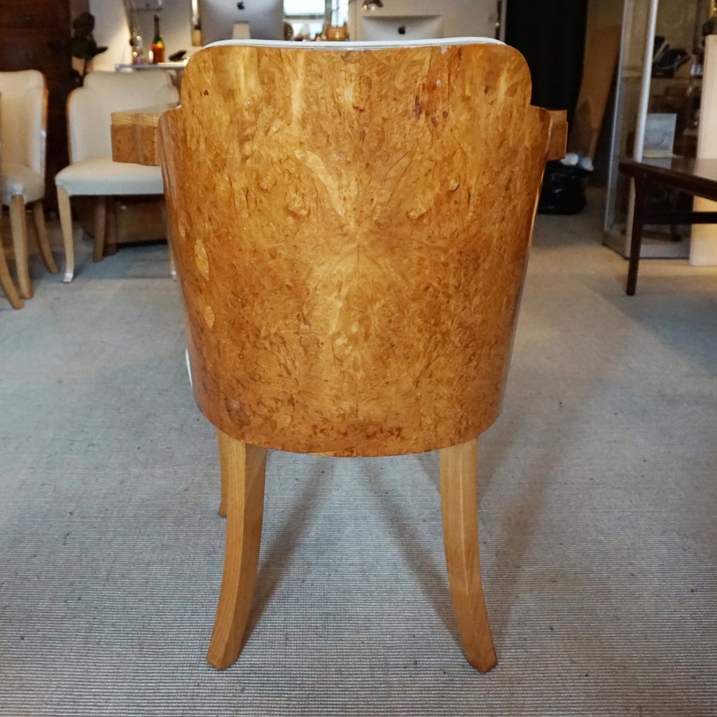 Art Deco 6 Seat Dining Suite by Harry & Lou Epstein English, Circa 1930  Jeroen Markies Art Deco