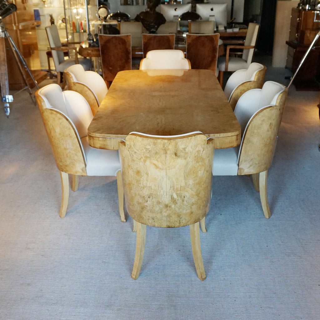 Art Deco 6 Seat Dining Suite by Harry & Lou Epstein -Jeroen Markies Art Deco