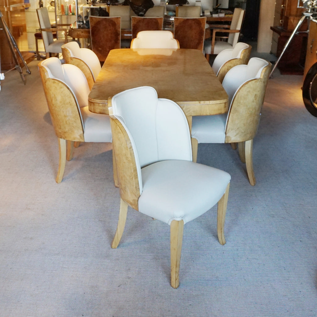 Art Deco 6 Seat Dining Suite by Harry & Lou Epstein -Jeroen Markies Art Deco