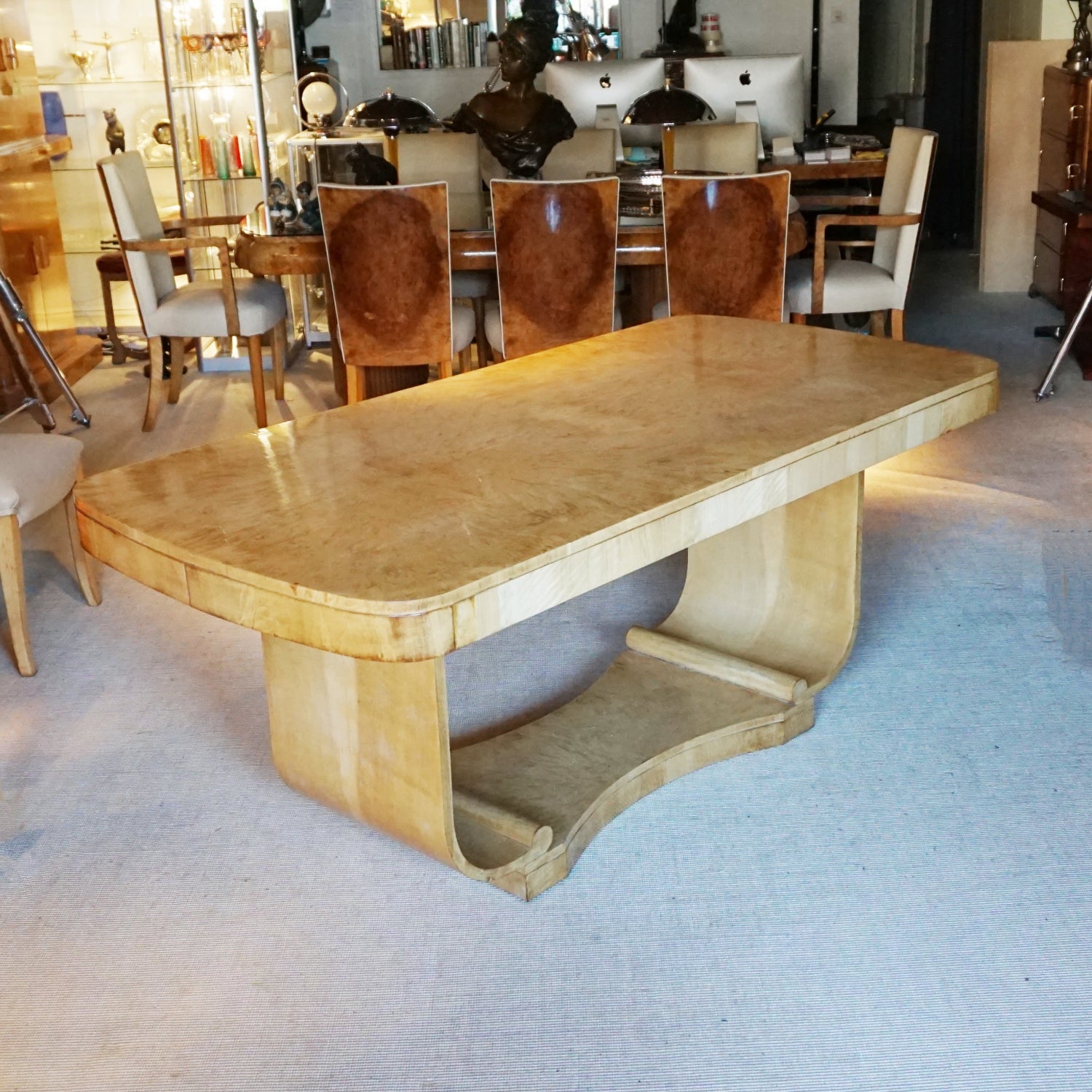 Art Deco 6 Seat Dining Suite by Harry & Lou Epstein -Jeroen Markies Art Deco