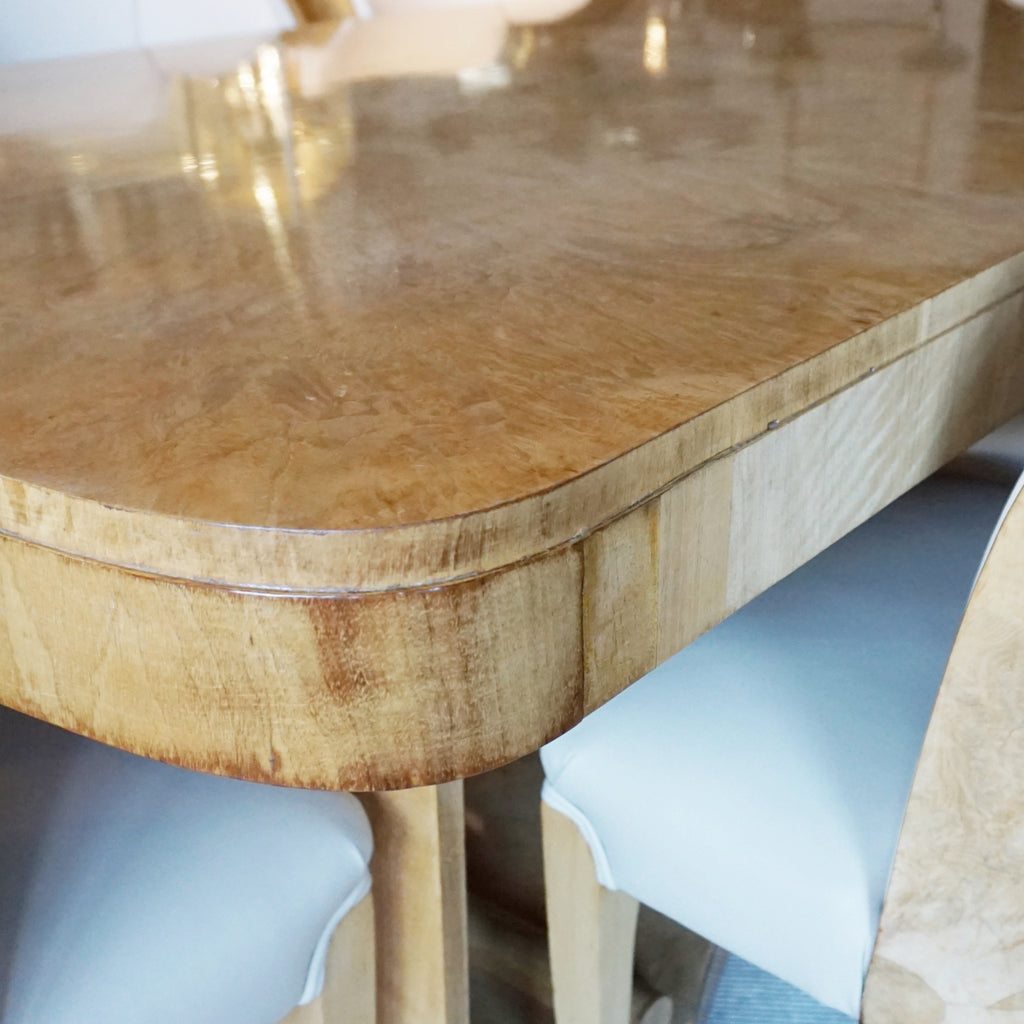 Art Deco 6 Seat Dining Suite by Harry & Lou Epstein -Jeroen Markies Art Deco