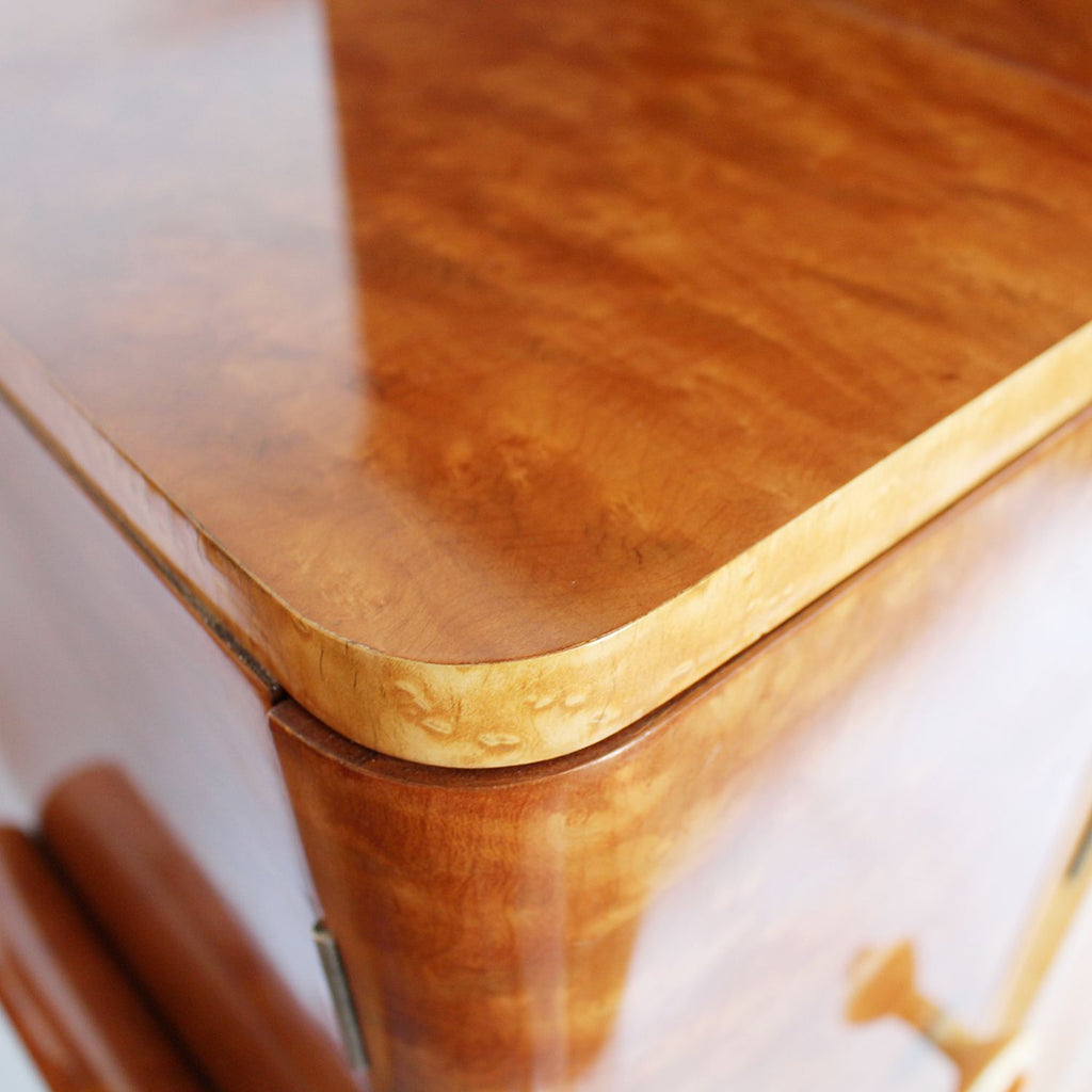 Harry & Lou Epstein Art Deco Cocktail Cabinet - Vintage Cocktail Cabinets -  Jeroen Markies Art Deco 