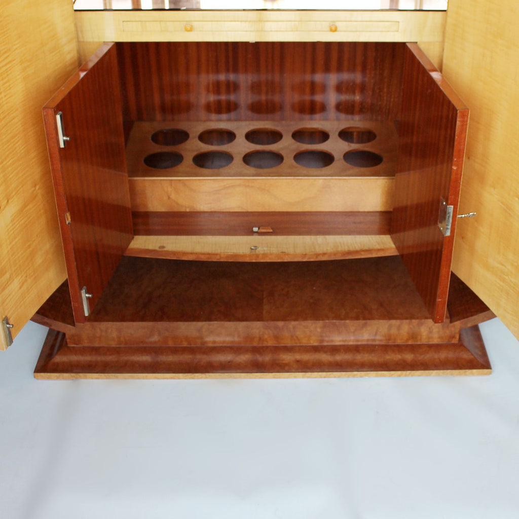 Harry & Lou Epstein Art Deco Cocktail Cabinet - Vintage Cocktail Cabinets -  Jeroen Markies Art Deco 