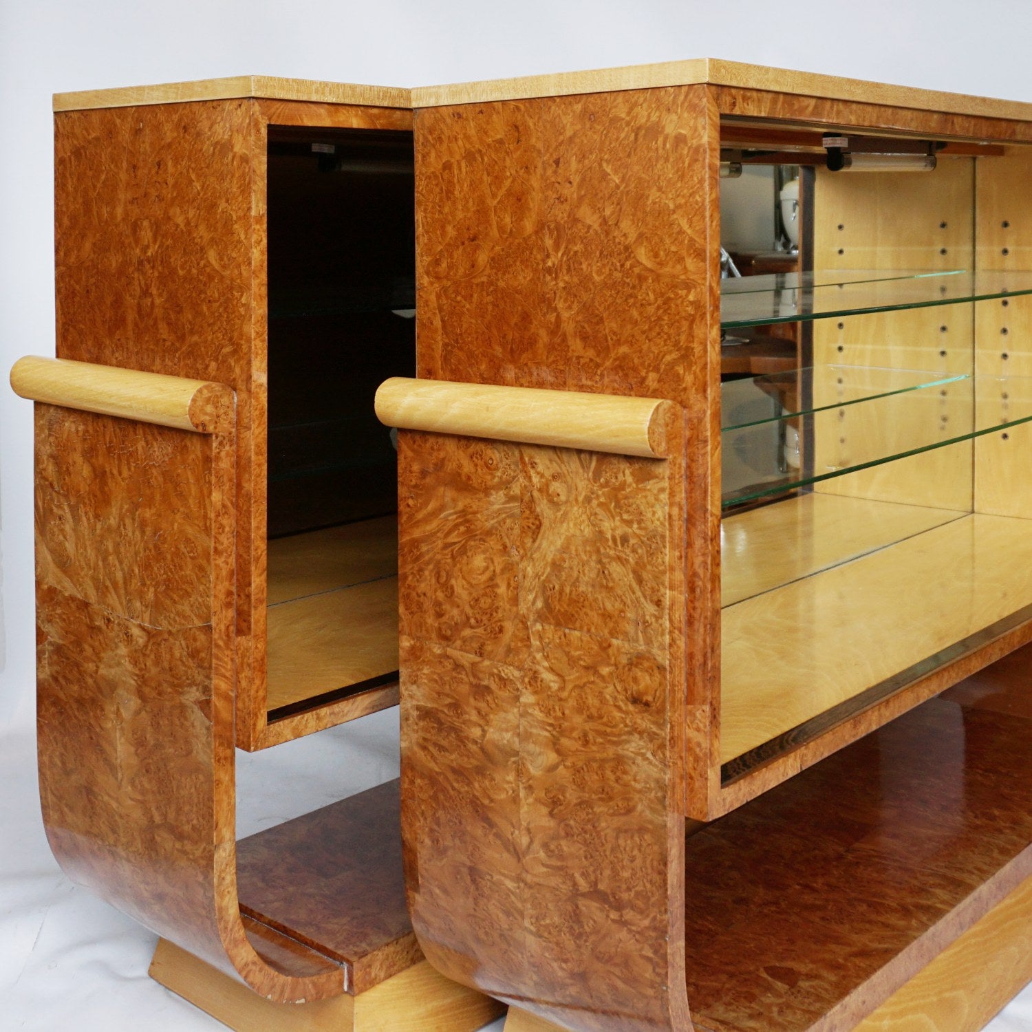 Pair of Art Deco Bookcases by Harry & Lou Epstein