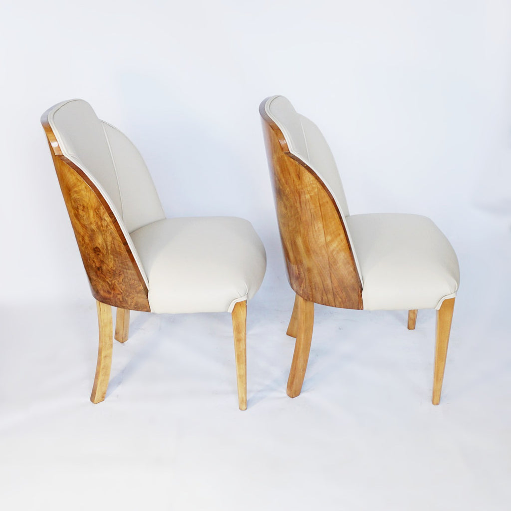 Pair of Harry & Lou Epstein Art Deco Cloud Chairs Jeroen Markies Art Deco 