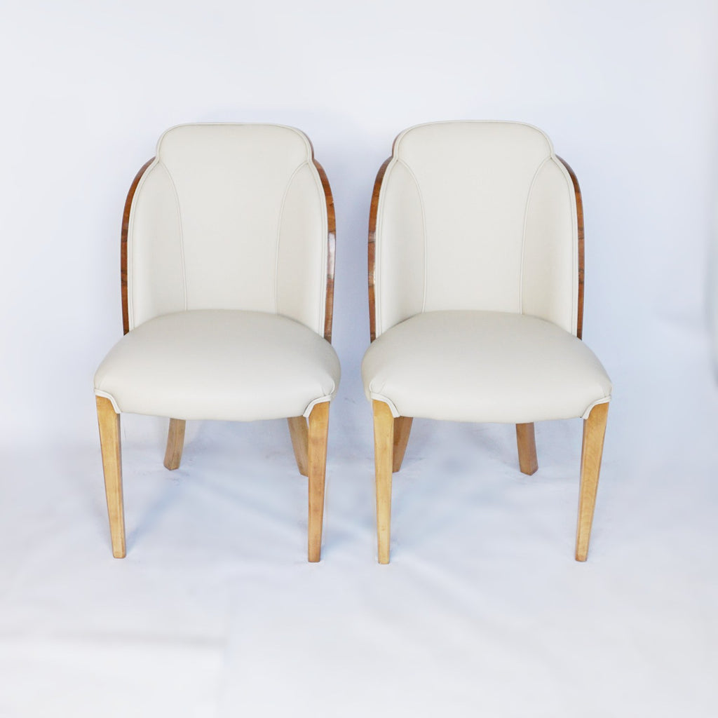 Pair of Harry & Lou Epstein Art Deco Cloud Chairs Jeroen Markies Art Deco 