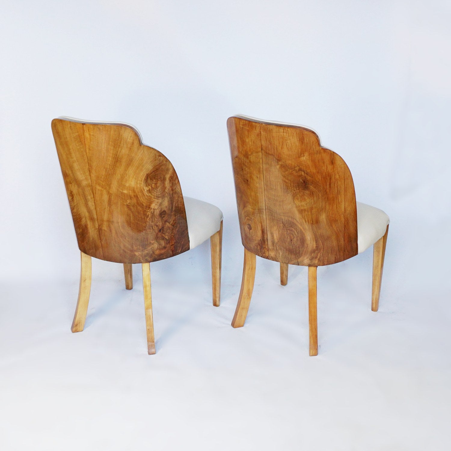 Pair of Harry & Lou Epstein Art Deco Cloud Chairs Jeroen Markies Art Deco 