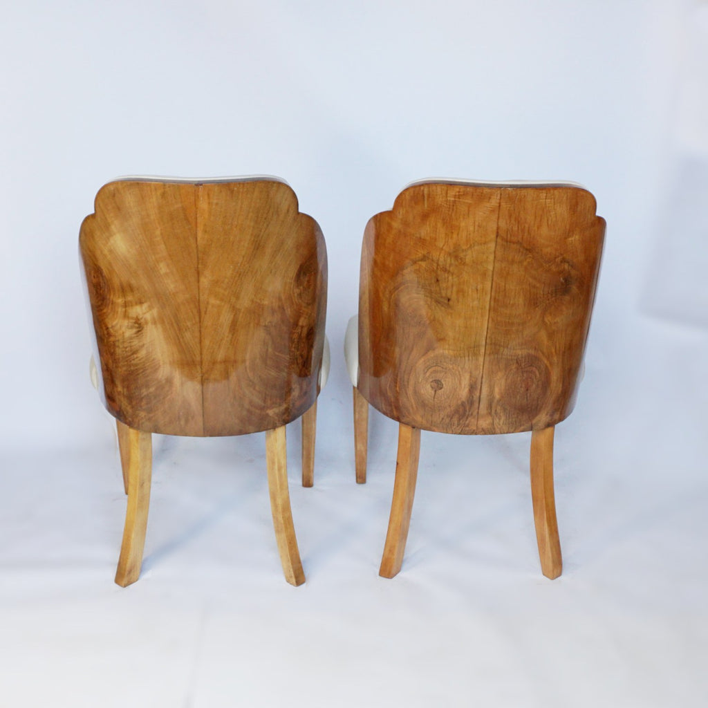 Pair of Harry & Lou Epstein Art Deco Cloud Chairs Jeroen Markies Art Deco 
